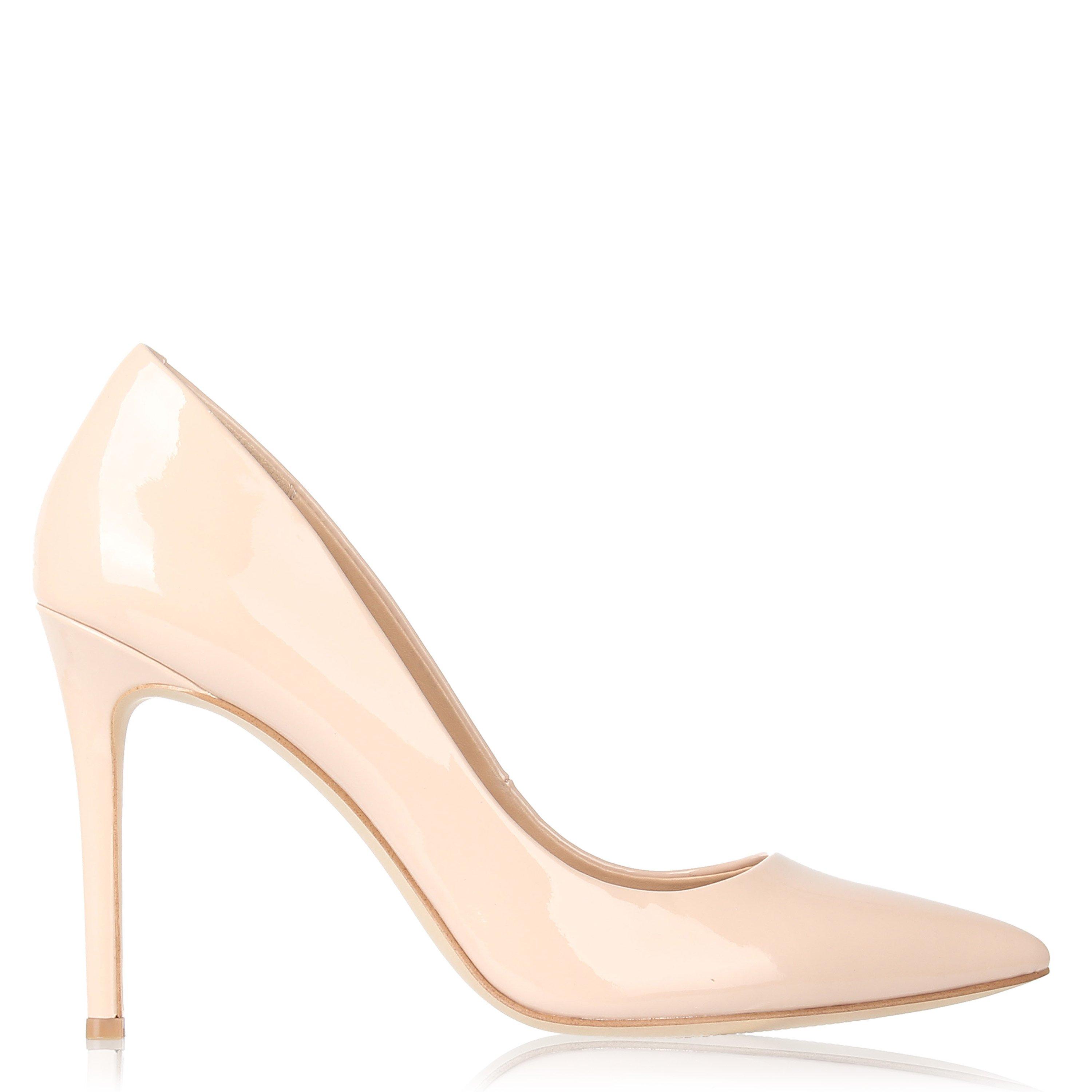 Nude Patent - Linea - Stiletto High Heel Shoes - 1