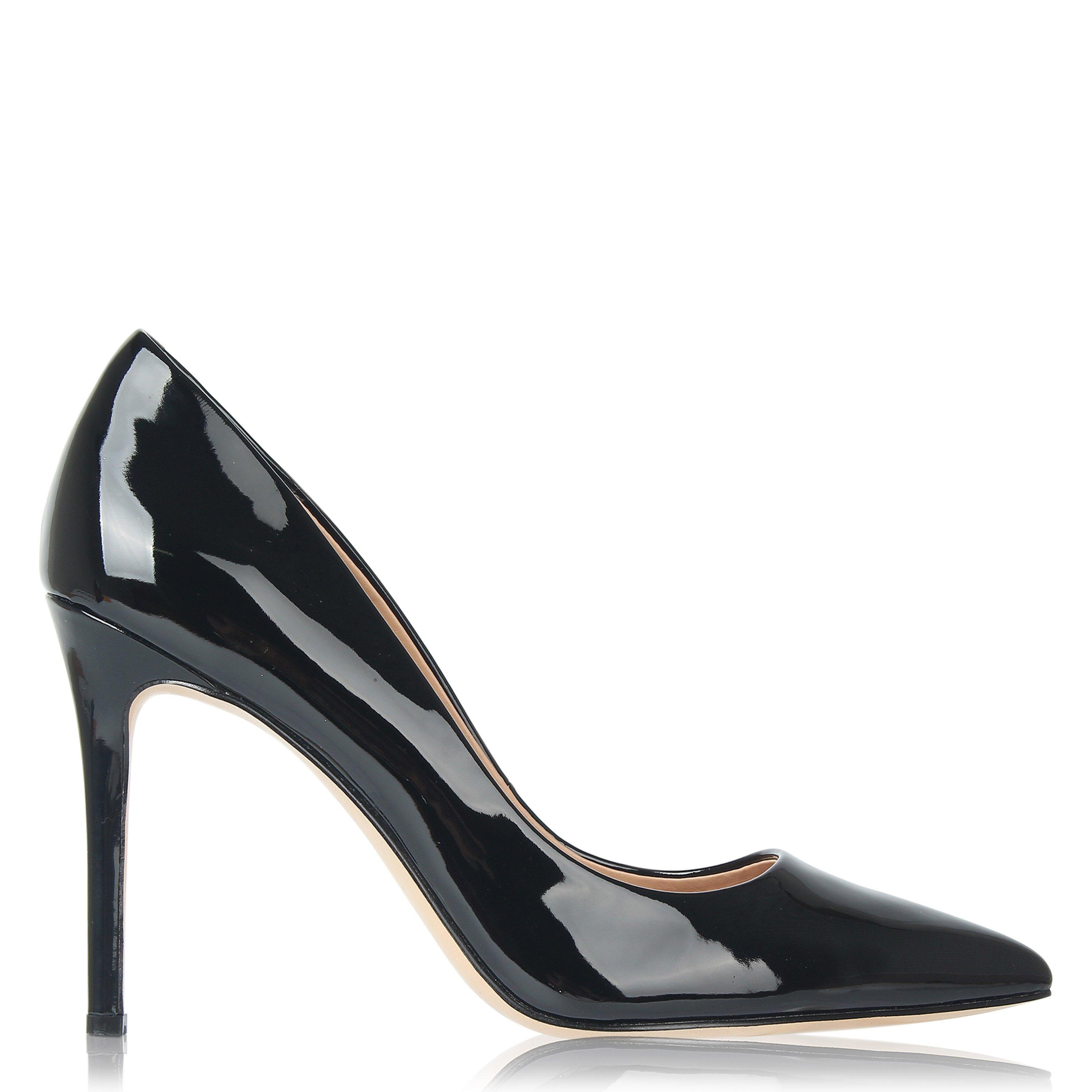 Zwart Patent - Linea - Stiletto High Heel Shoes - 1