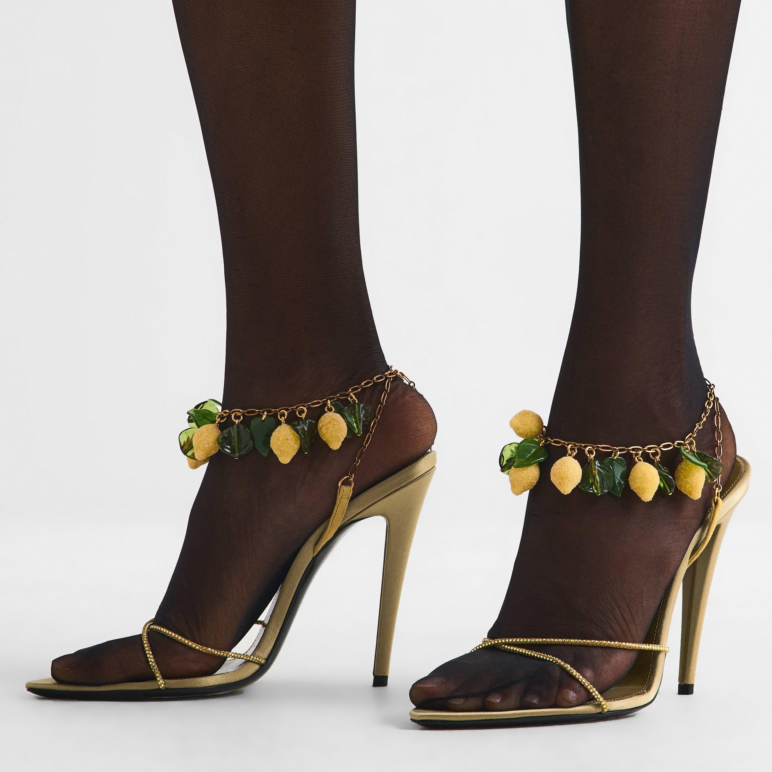 Lemon - Saint Laurent - Women's Stiletto Court Shoes - 3