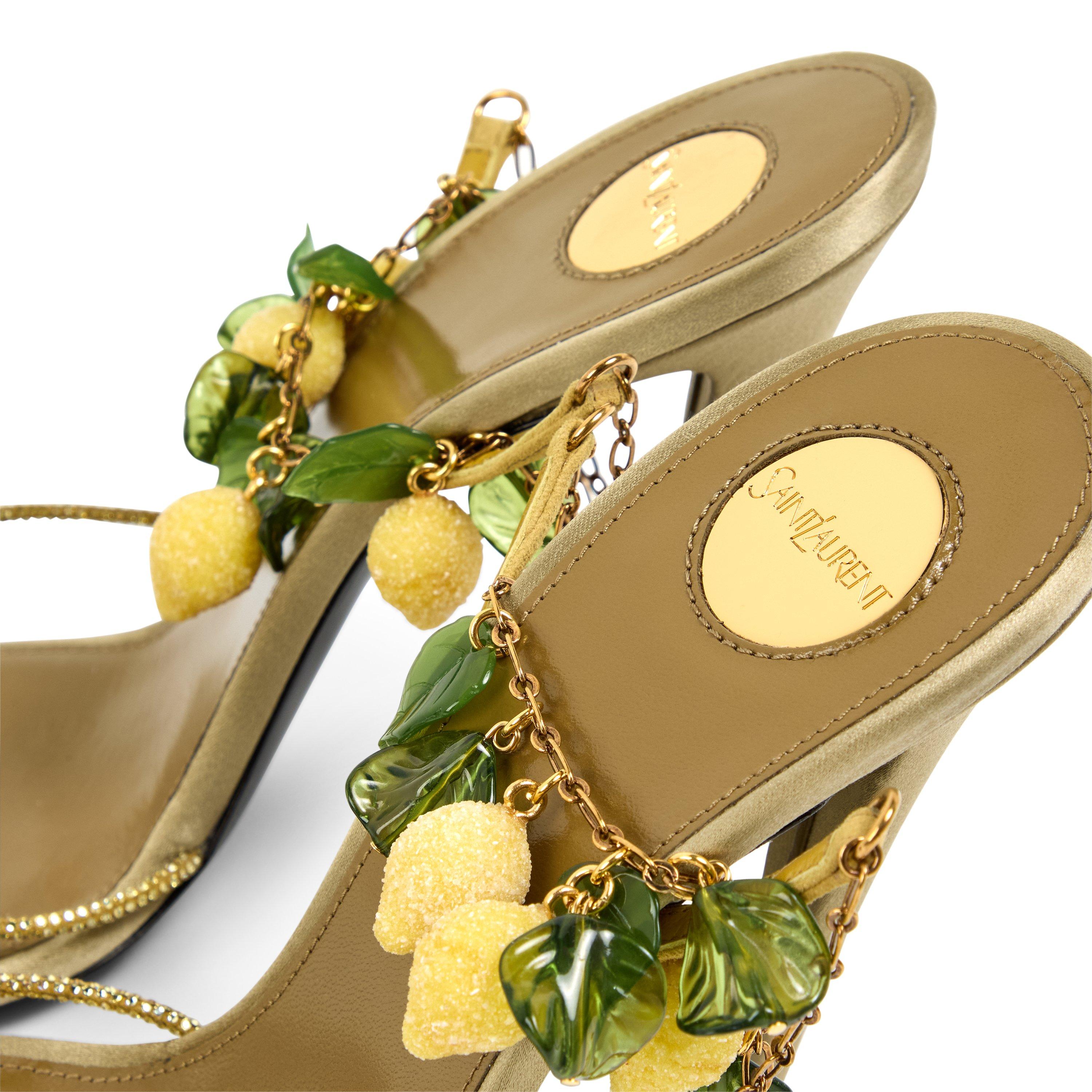 Lemon - Saint Laurent - Women's Stiletto Court Shoes - 4