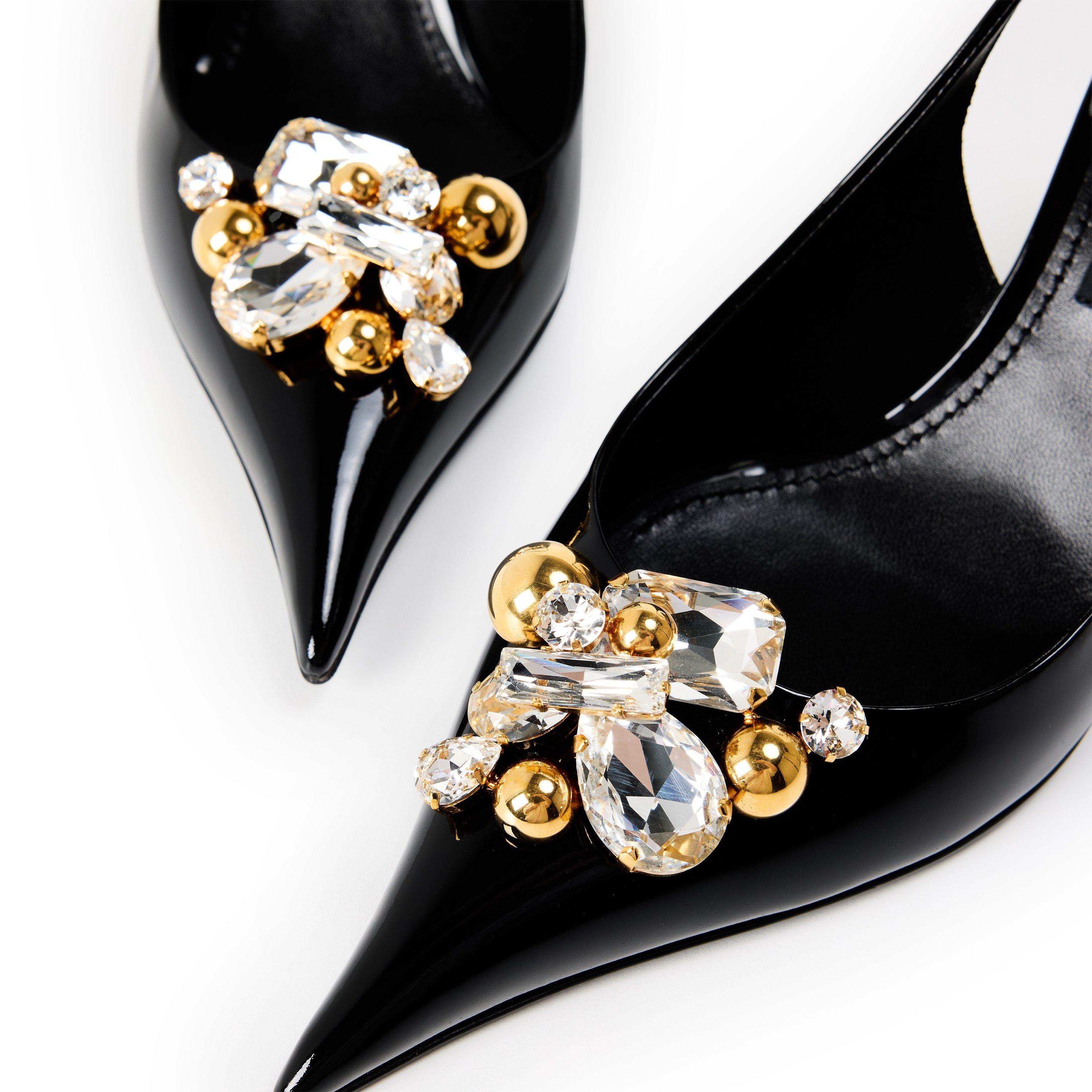 Nero Crystal - Dolce and Gabbana - DG Slingback Ld61 - 3