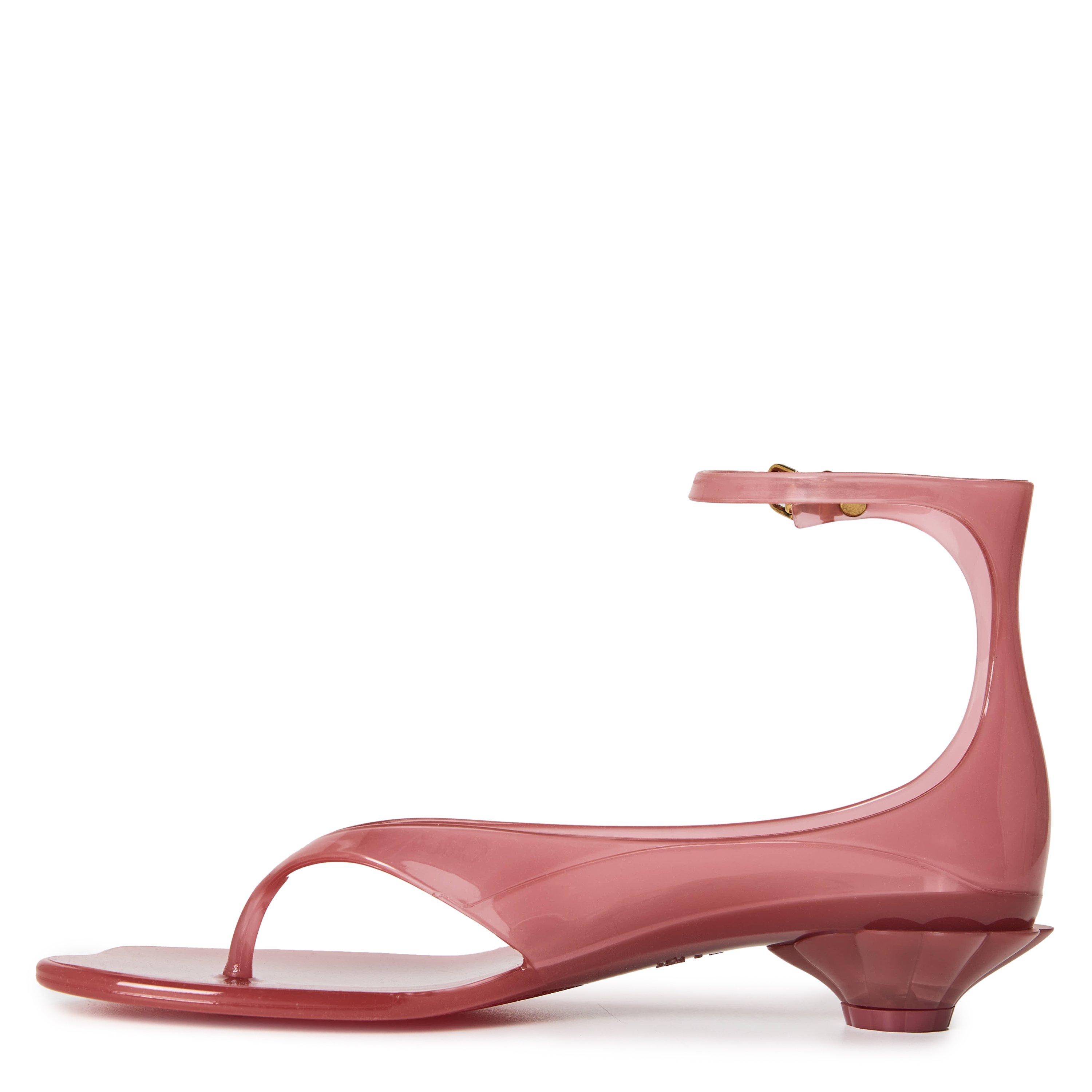 Candy Pink - Chloe - Women's Flat Sandals - 2