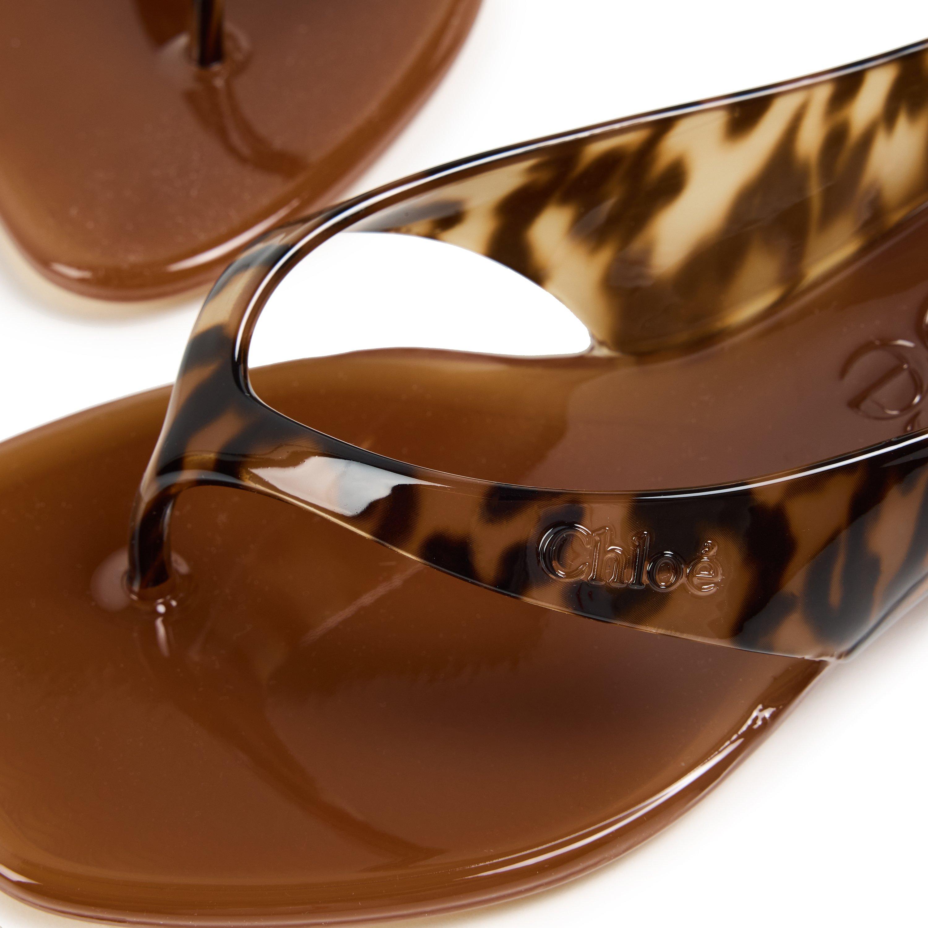 Black Brown - Chloe - Women's Flat Sandals - 3