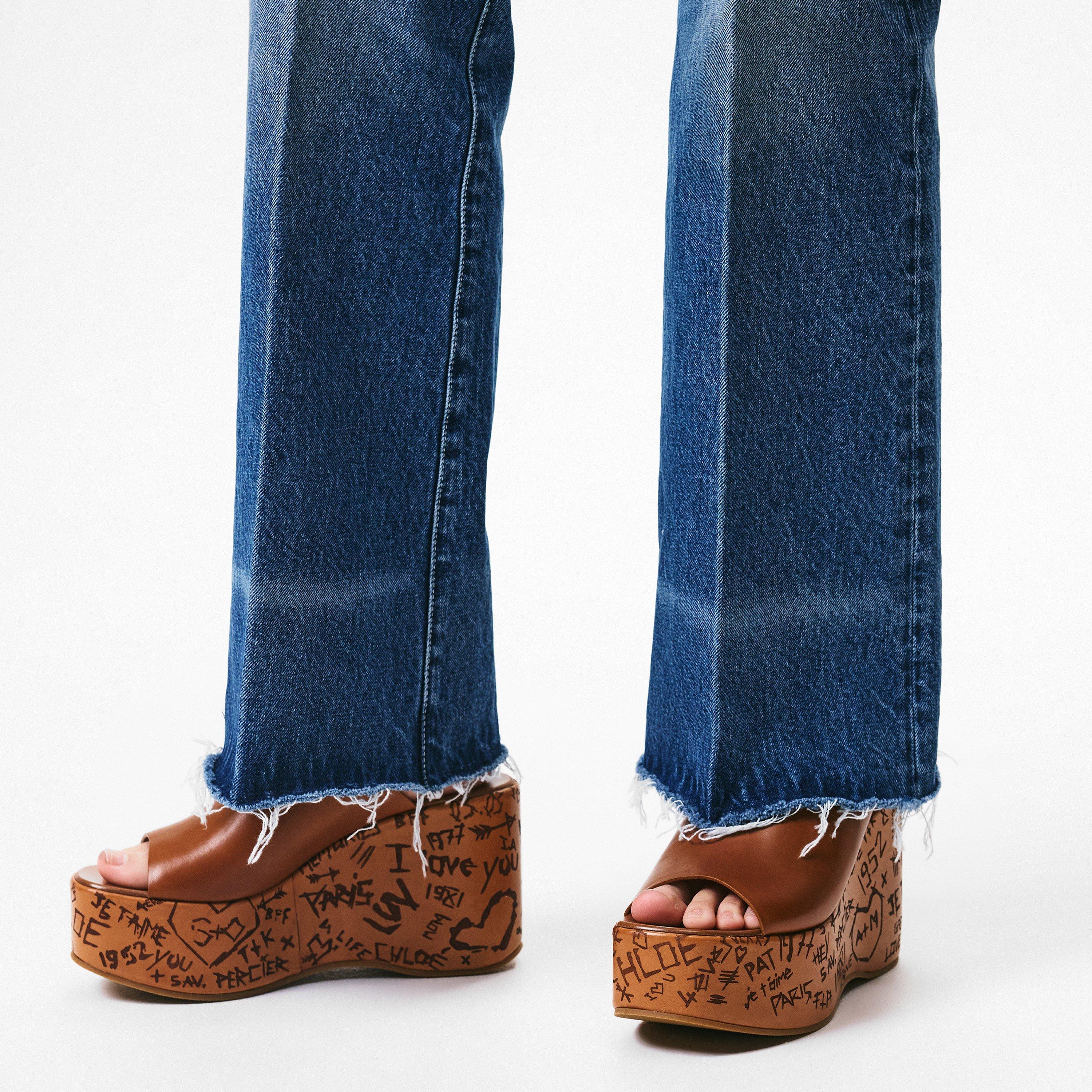 Ginger Brown - Chloe - Maxime Wedge Sandals - 3