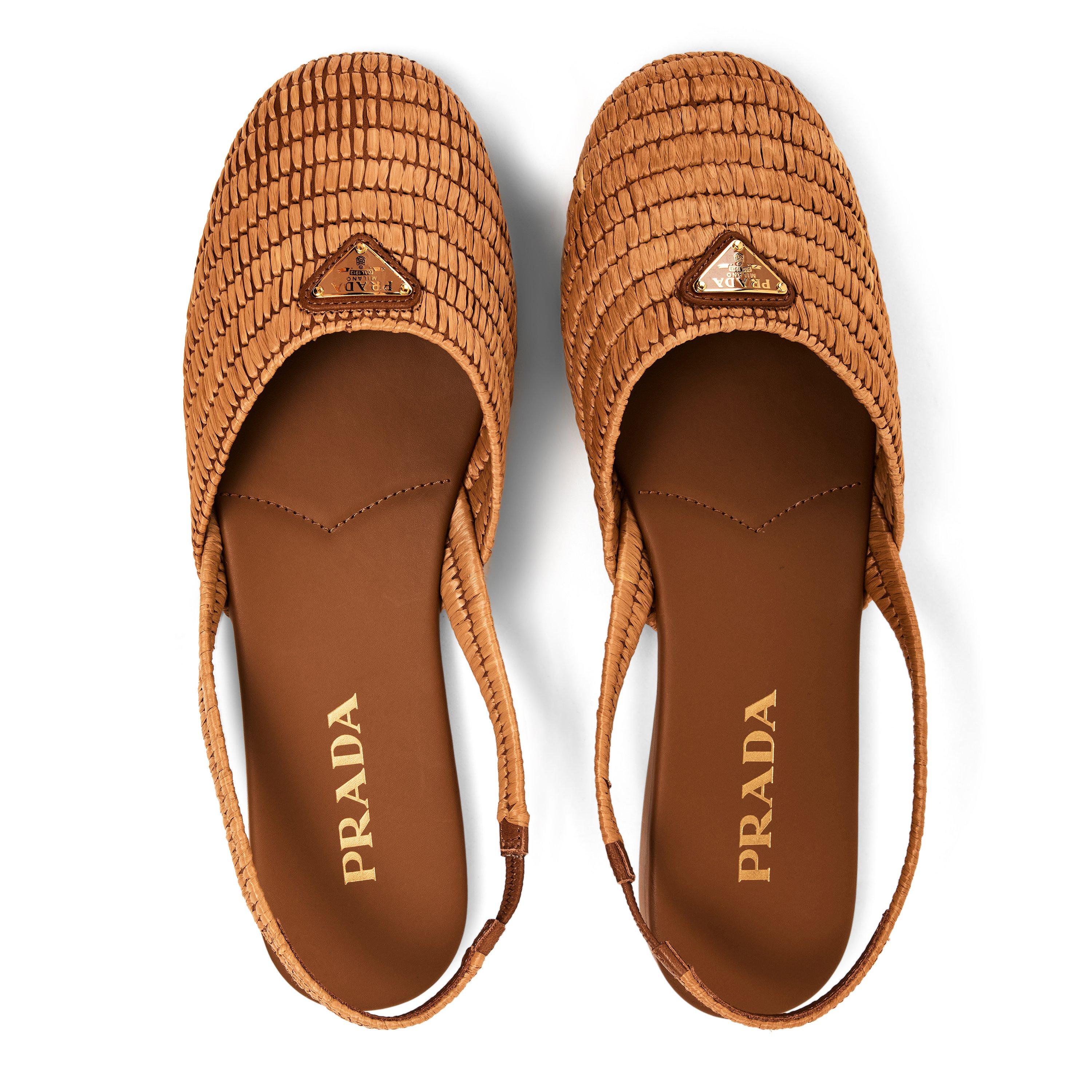 Caramel - Prada - Women's Slingbacks - 4