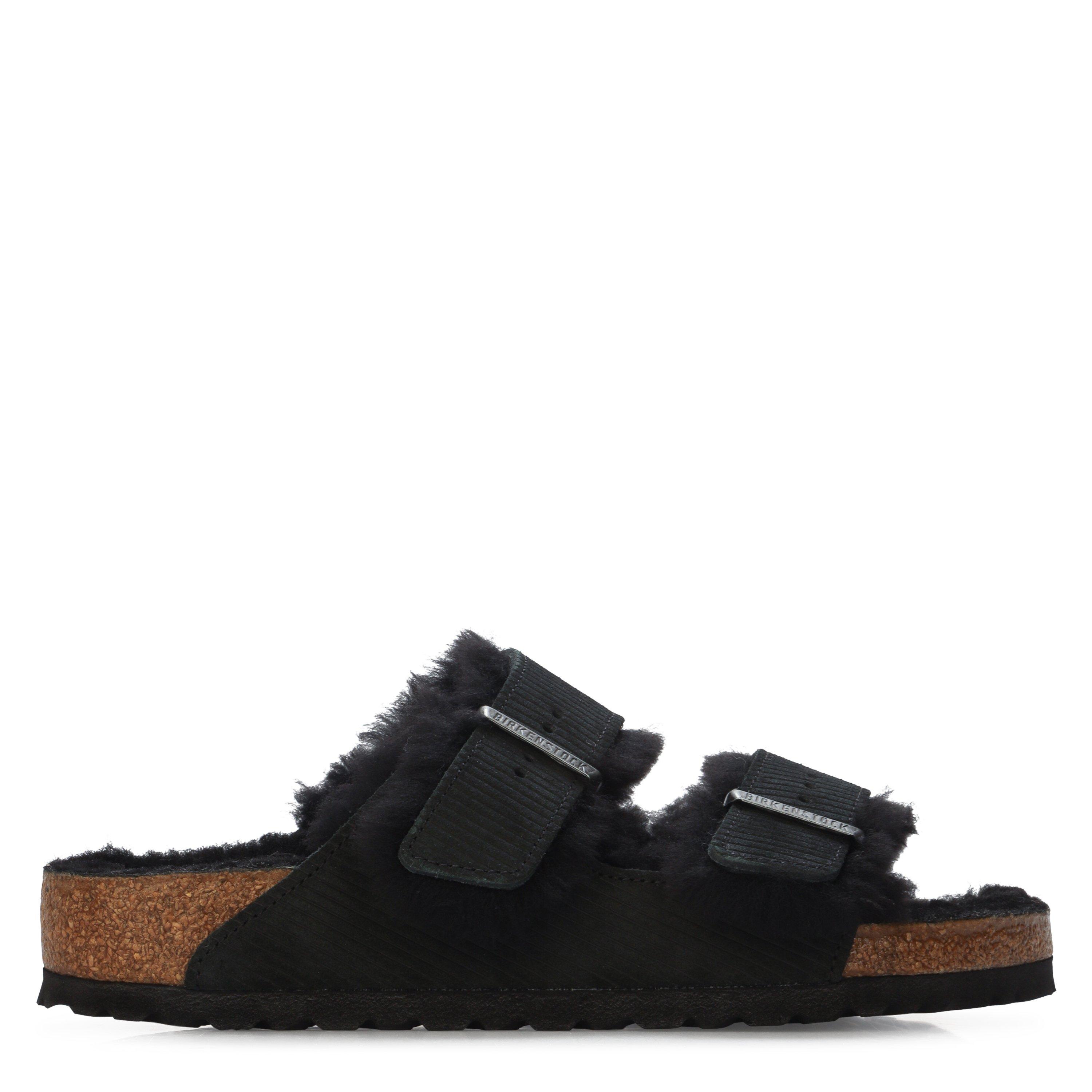Black - Birkenstock - Bstk Arizona Teddy S Ld64 - 1