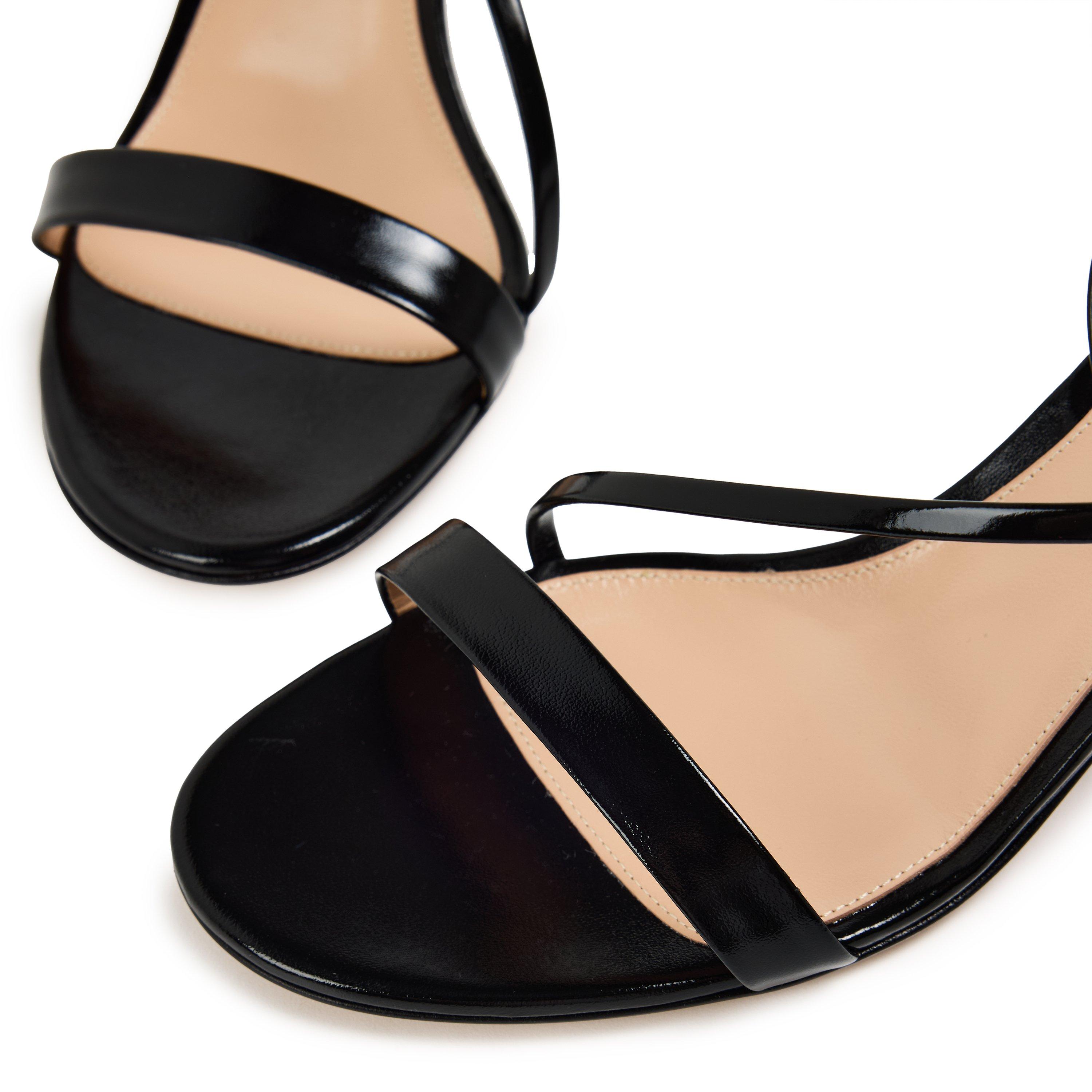 Black - Gianvito Rossi - Women's Met Sandal 95h Heeled Sandals - 3