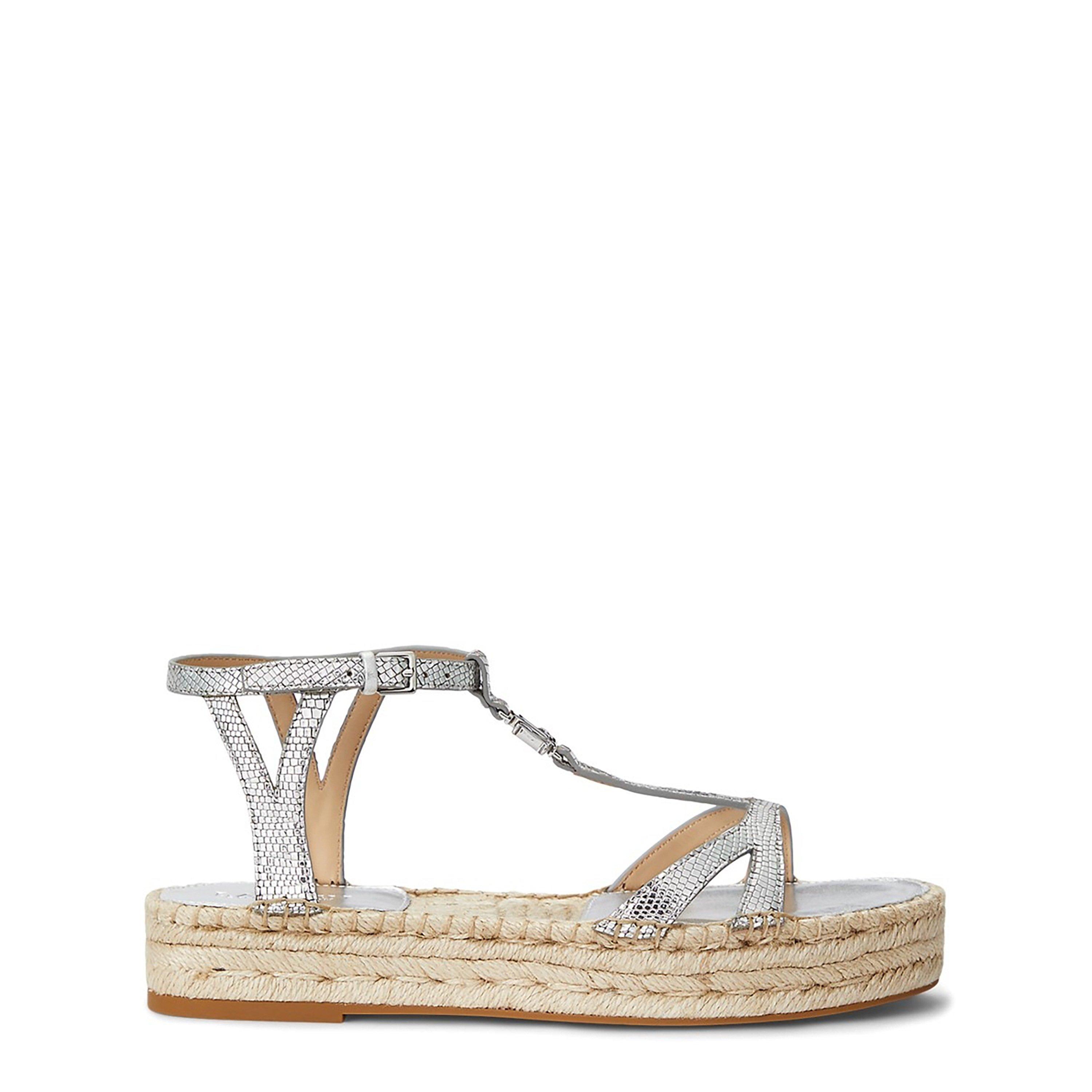 Silver - Lauren by Ralph Lauren - Peyton Espadrilles - 1