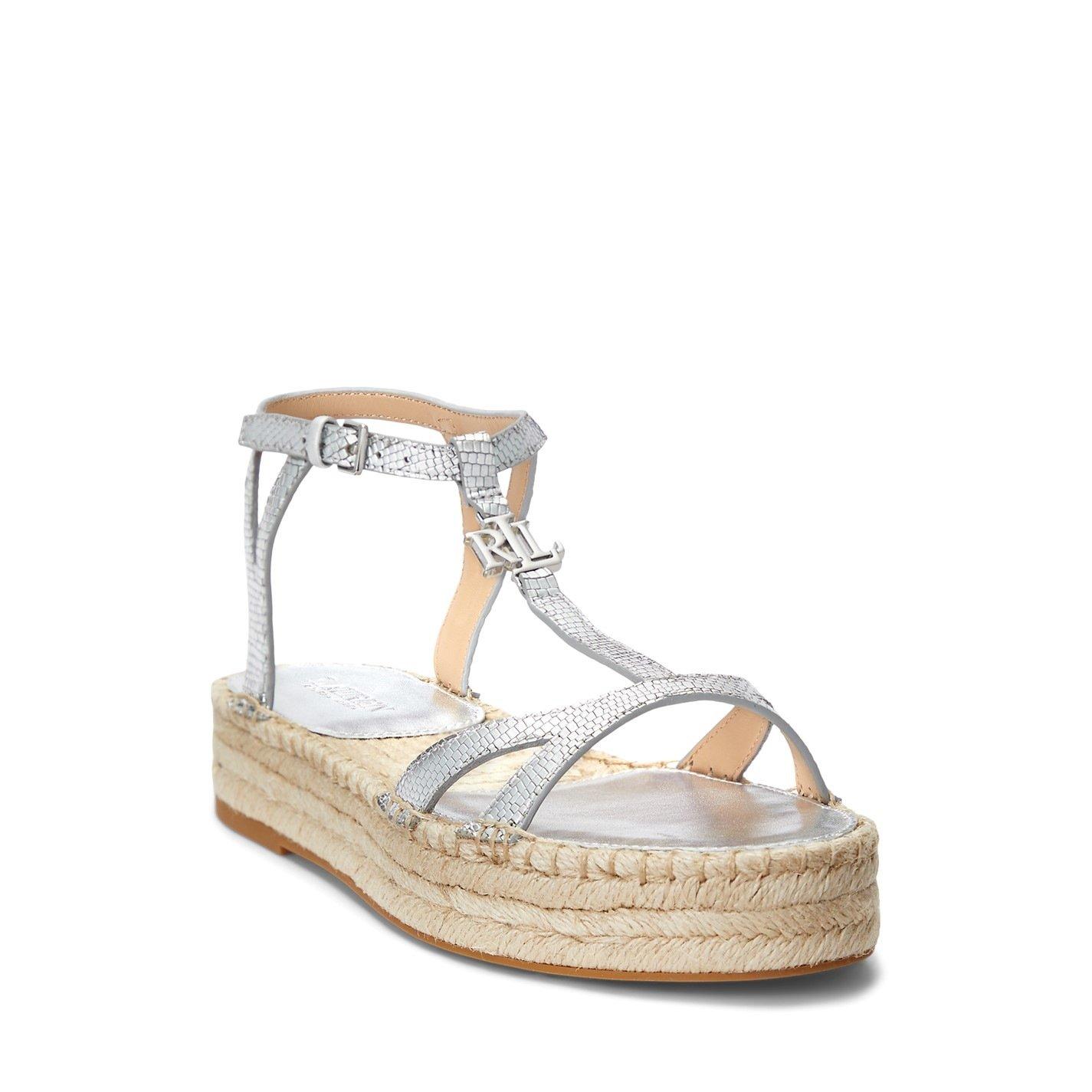 Silver - Lauren by Ralph Lauren - Peyton Espadrilles - 4