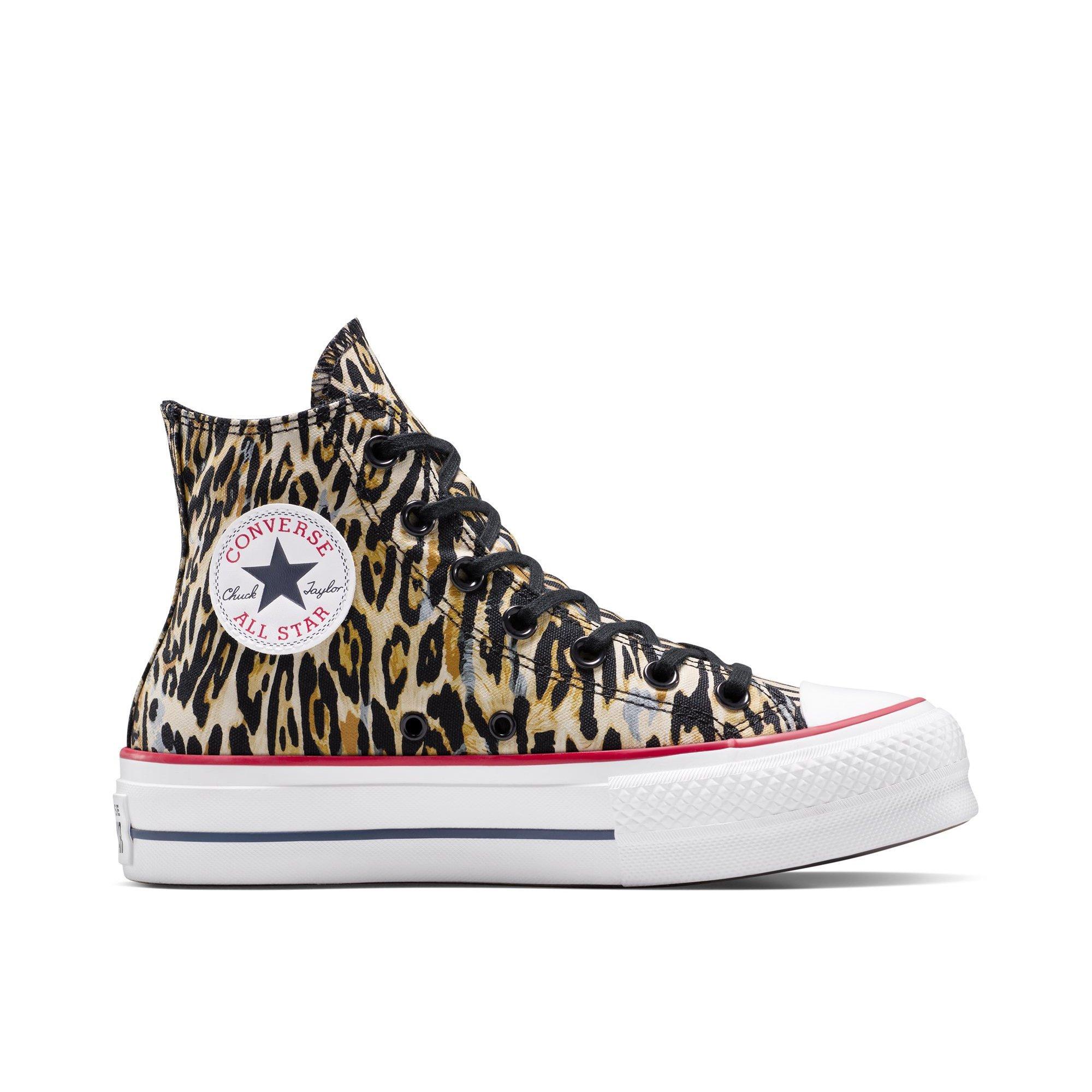 001-Black/Tan - Converse - Women's Chuck Taylor All Star Lif Platform Trainers - 1