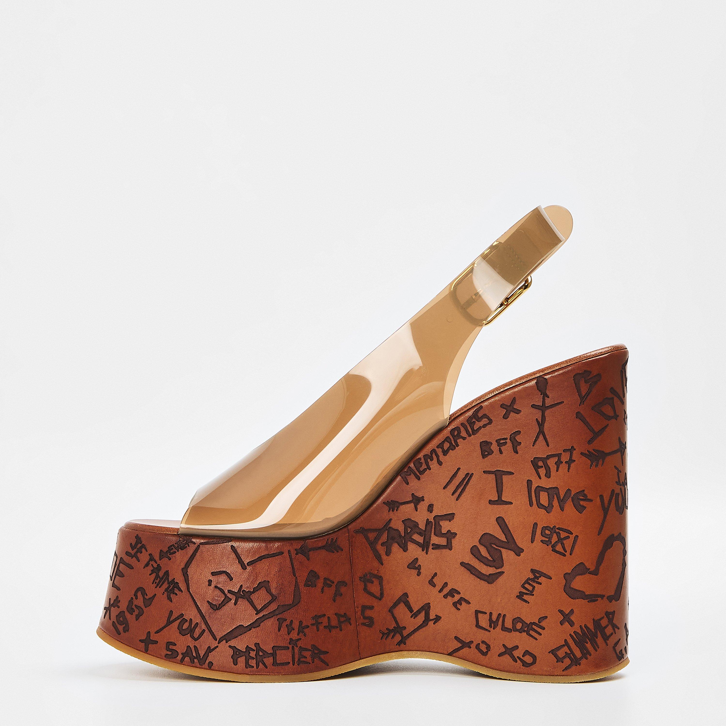 Sunny Brown - Chloe - Women's Maxime Wedge Heeled Sandals - 2