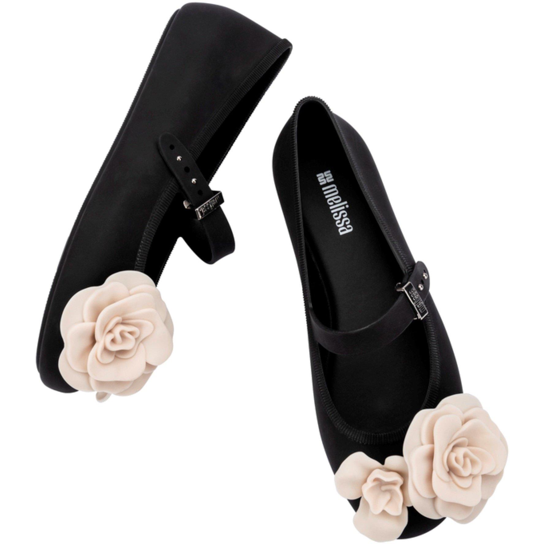 Black Beige - Melissa - Melissa Ballet Petal Ld61 - 5