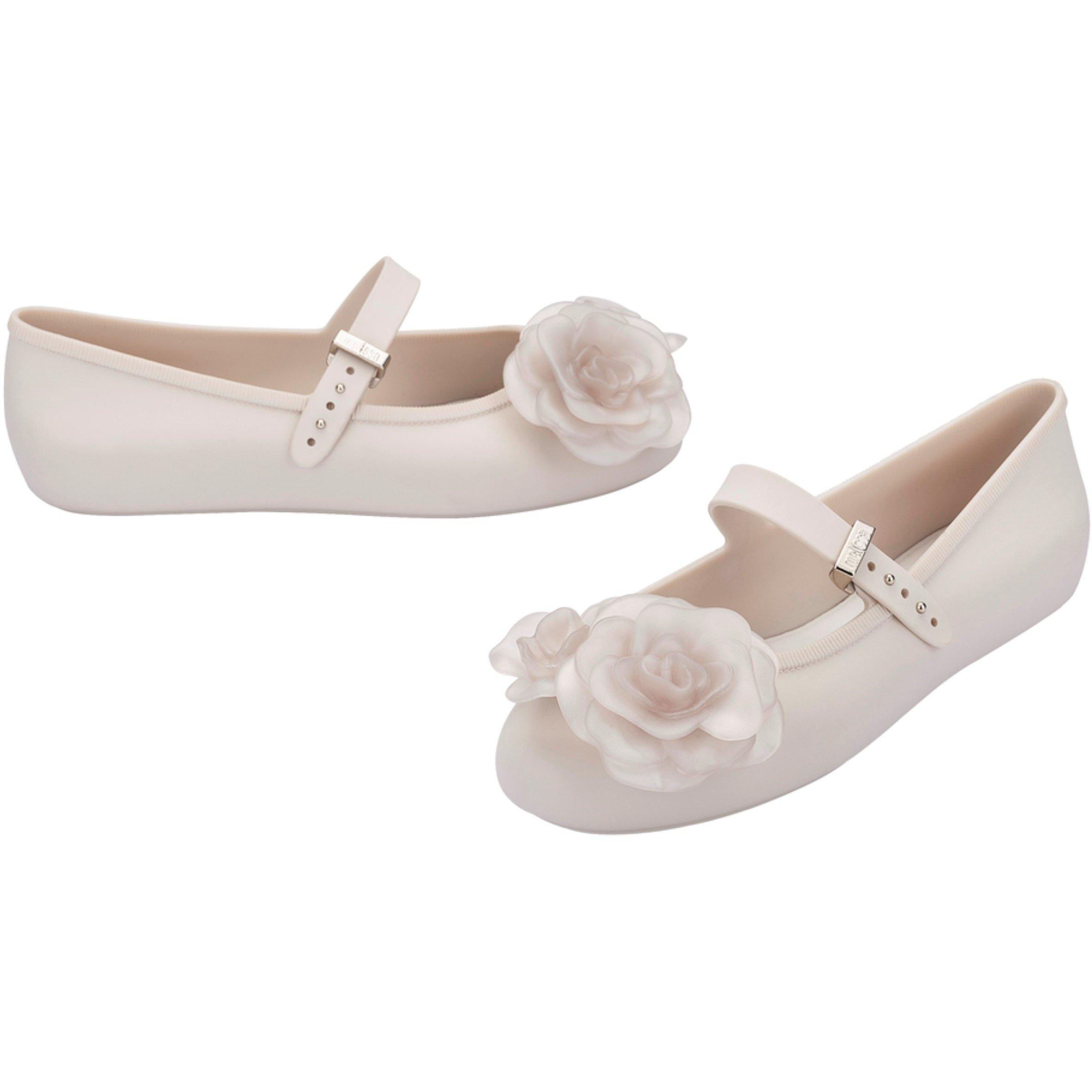 Beige - Melissa - Women's Petal Ballet Pumps - 4
