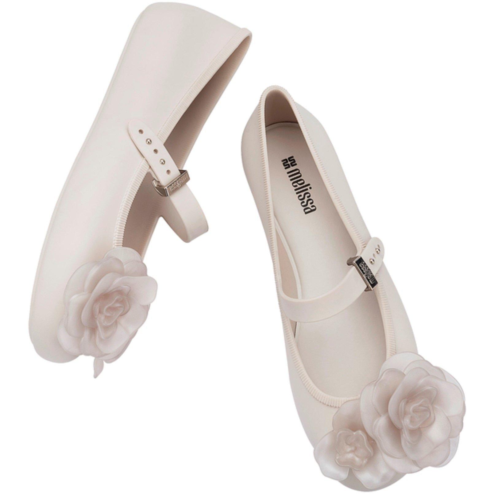Beige - Melissa - Women's Petal Ballet Pumps - 5