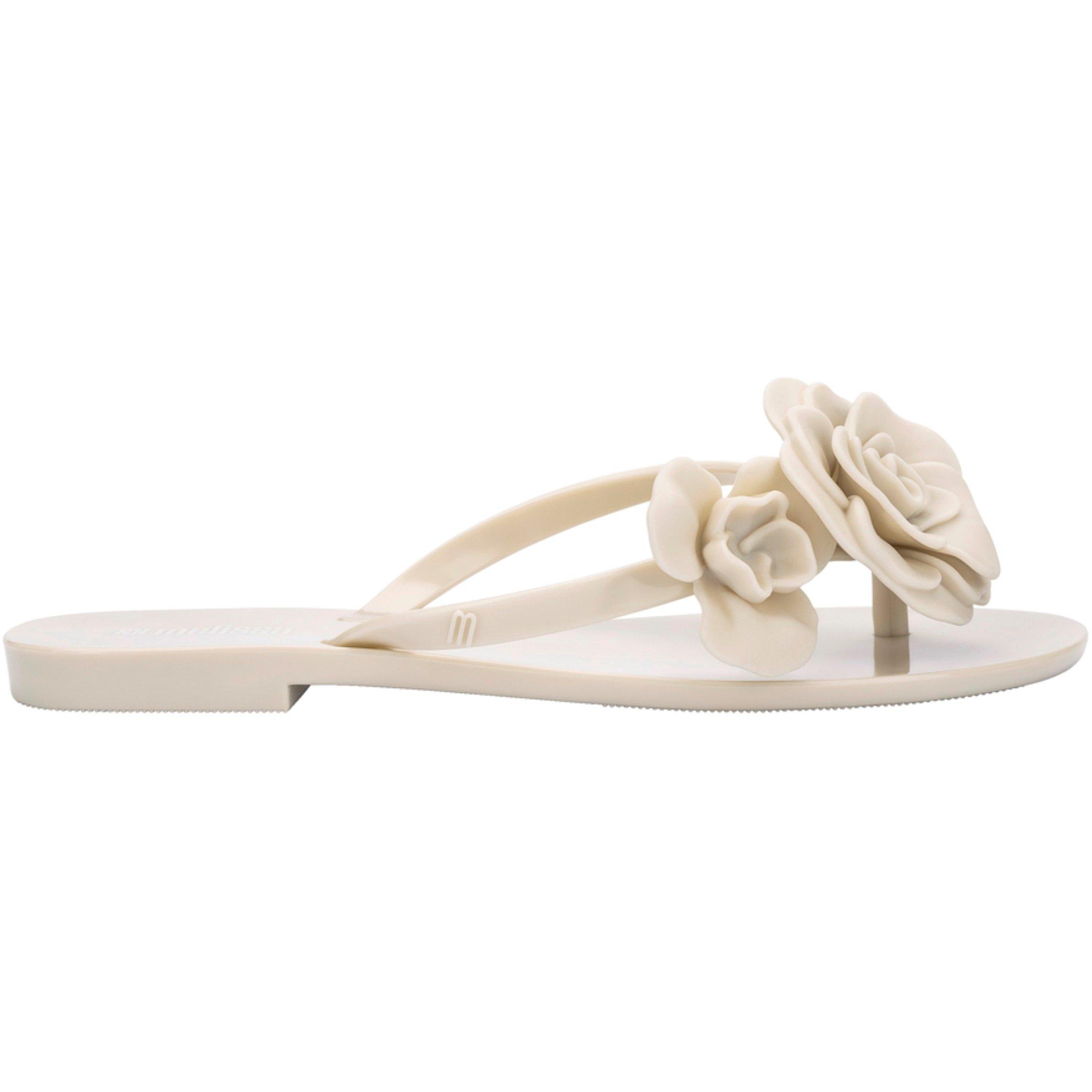 Beige - Melissa - Women's Petals Flat Sandals - 2