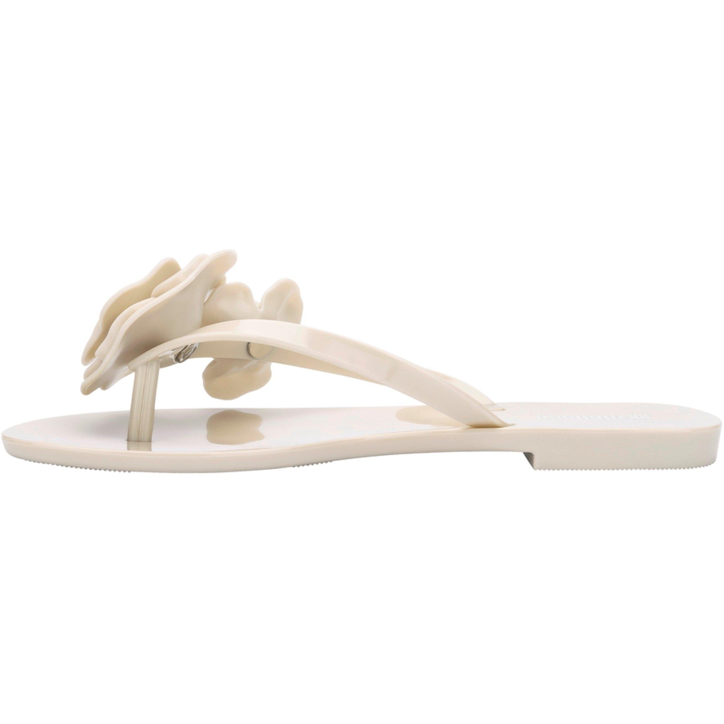 Beige - Melissa - Women's Petals Flat Sandals - 3