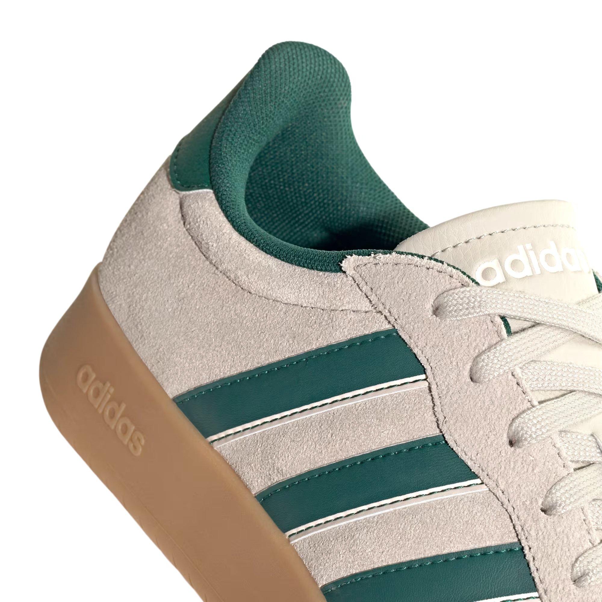 Light Grey/Grn - adidas - Barreda Court Trainers - 7