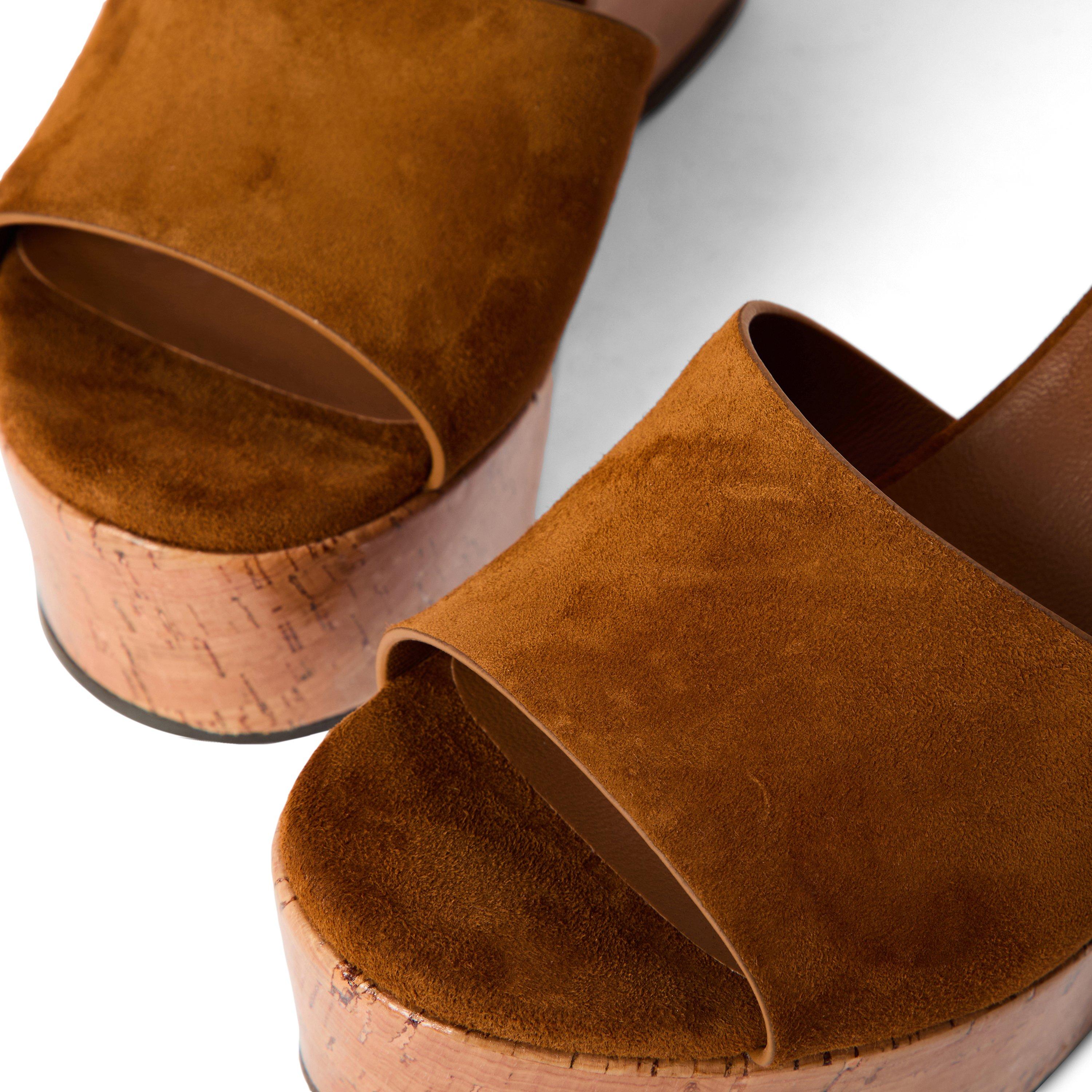 Tan/Toasty - Jimmy Choo - Women's Wedge Heel Sandals - 3