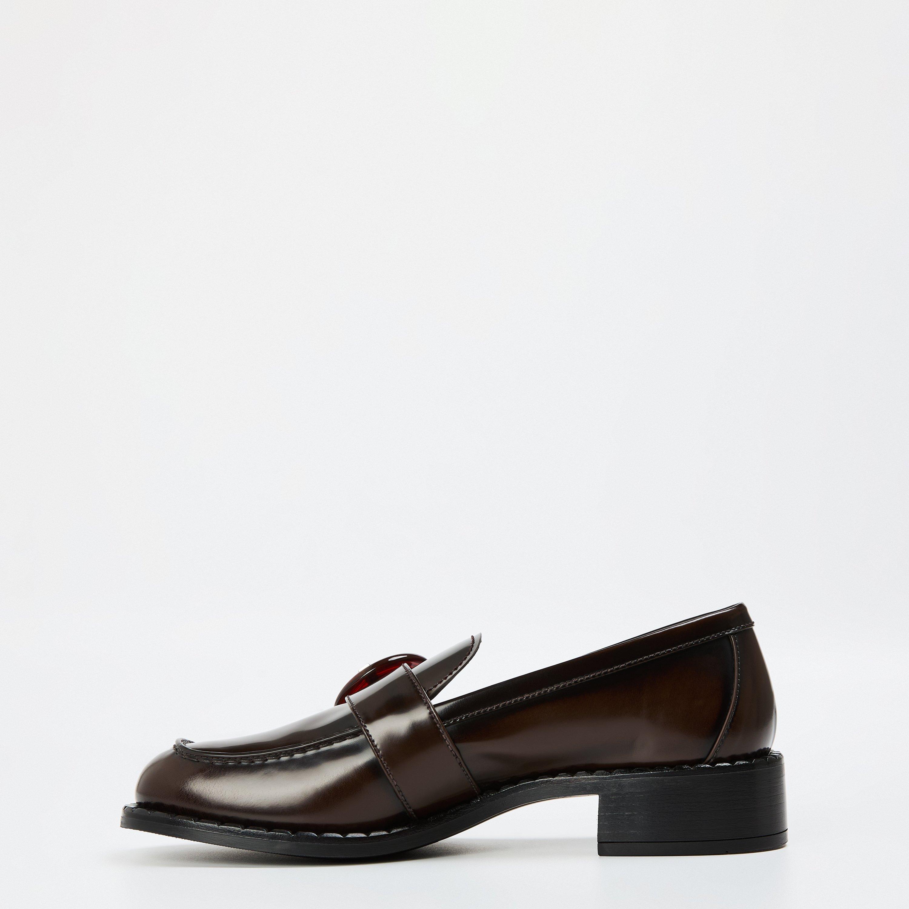 Bruciato - Prada - Women's Buckle Loafers - 2