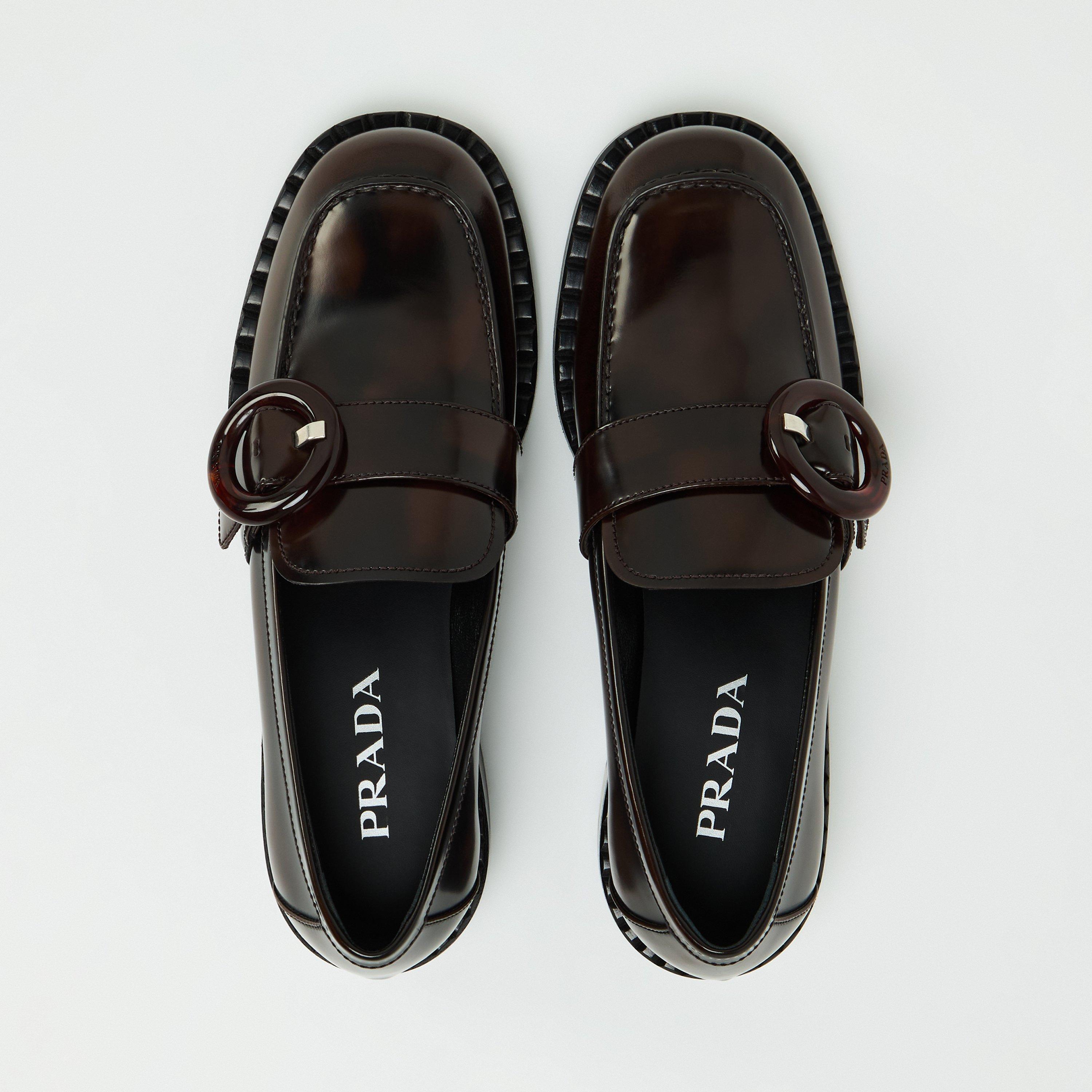 Bruciato - Prada - Women's Buckle Loafers - 5