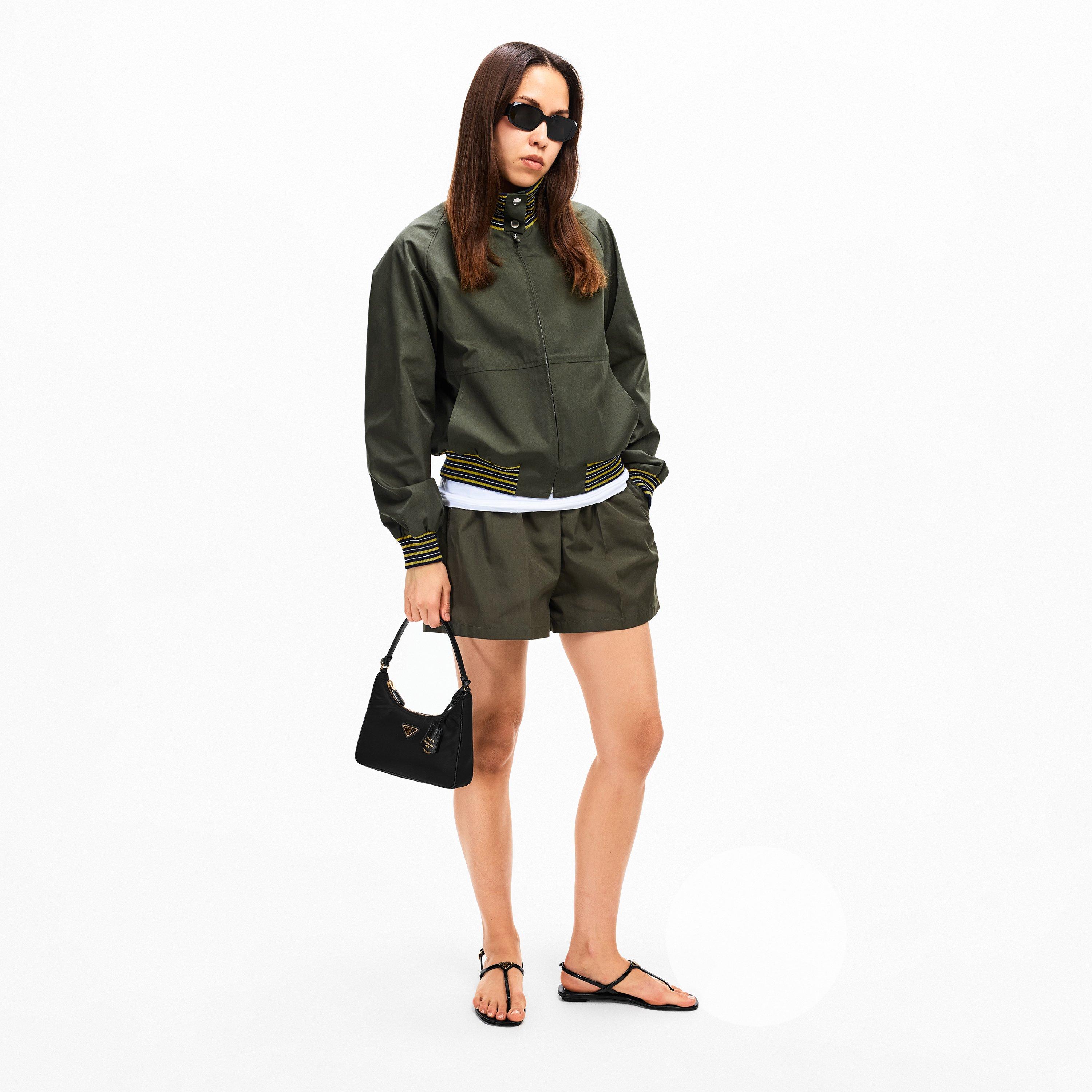 Nero - Prada - Women's Toe Post Flat Sandals - 6