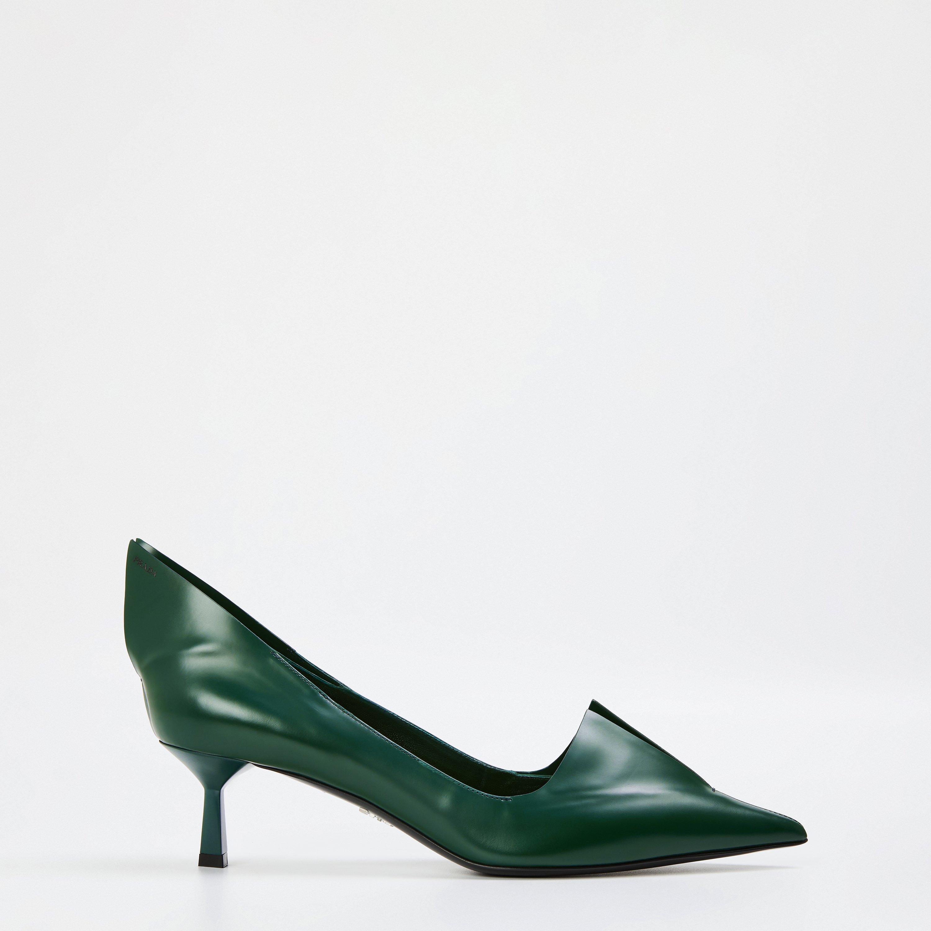 Prada Women's Pointed Toe Stiletto Court Shoes - Abete - Size 4 (37)