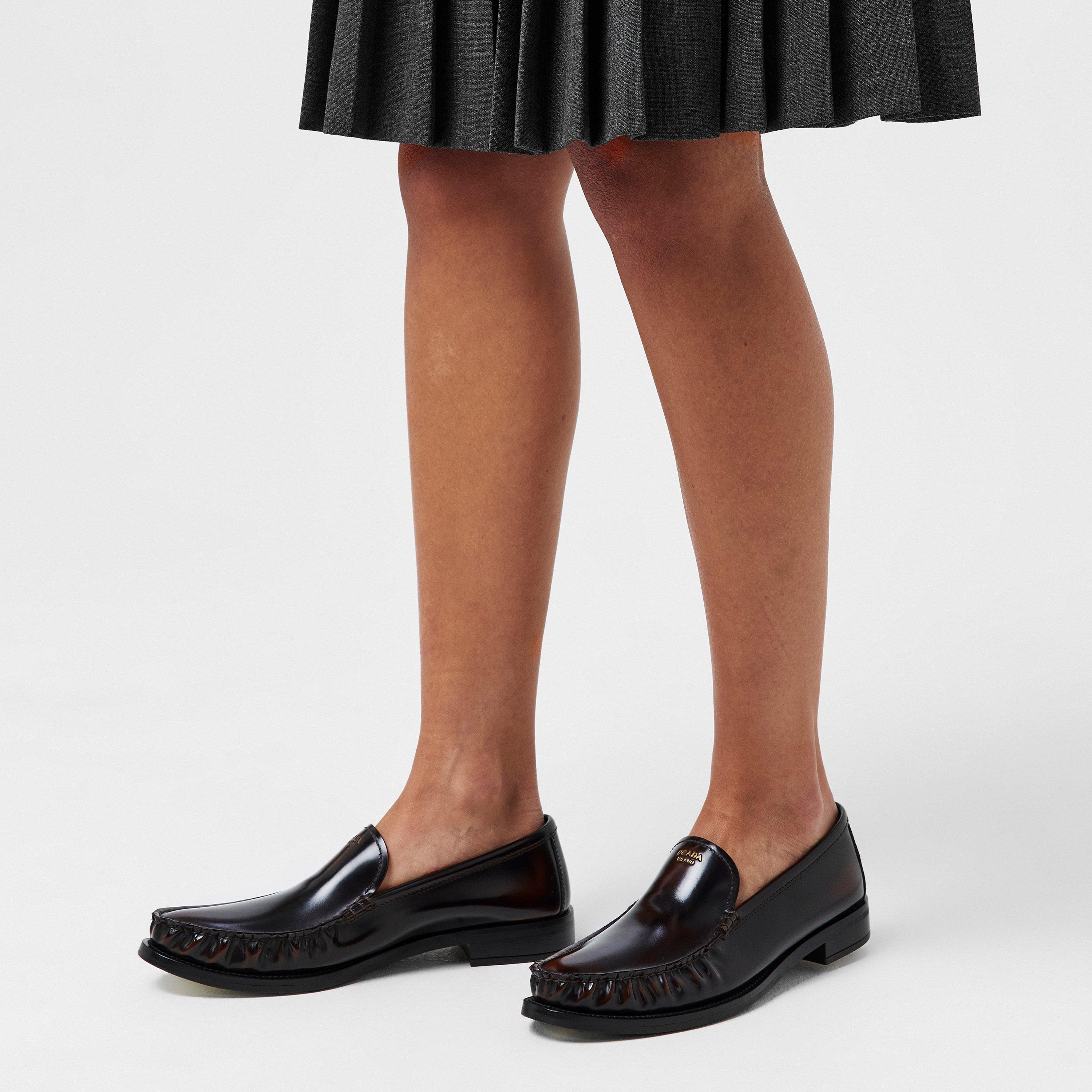 Bruciato - Prada - Women's Leather Loafers - 3