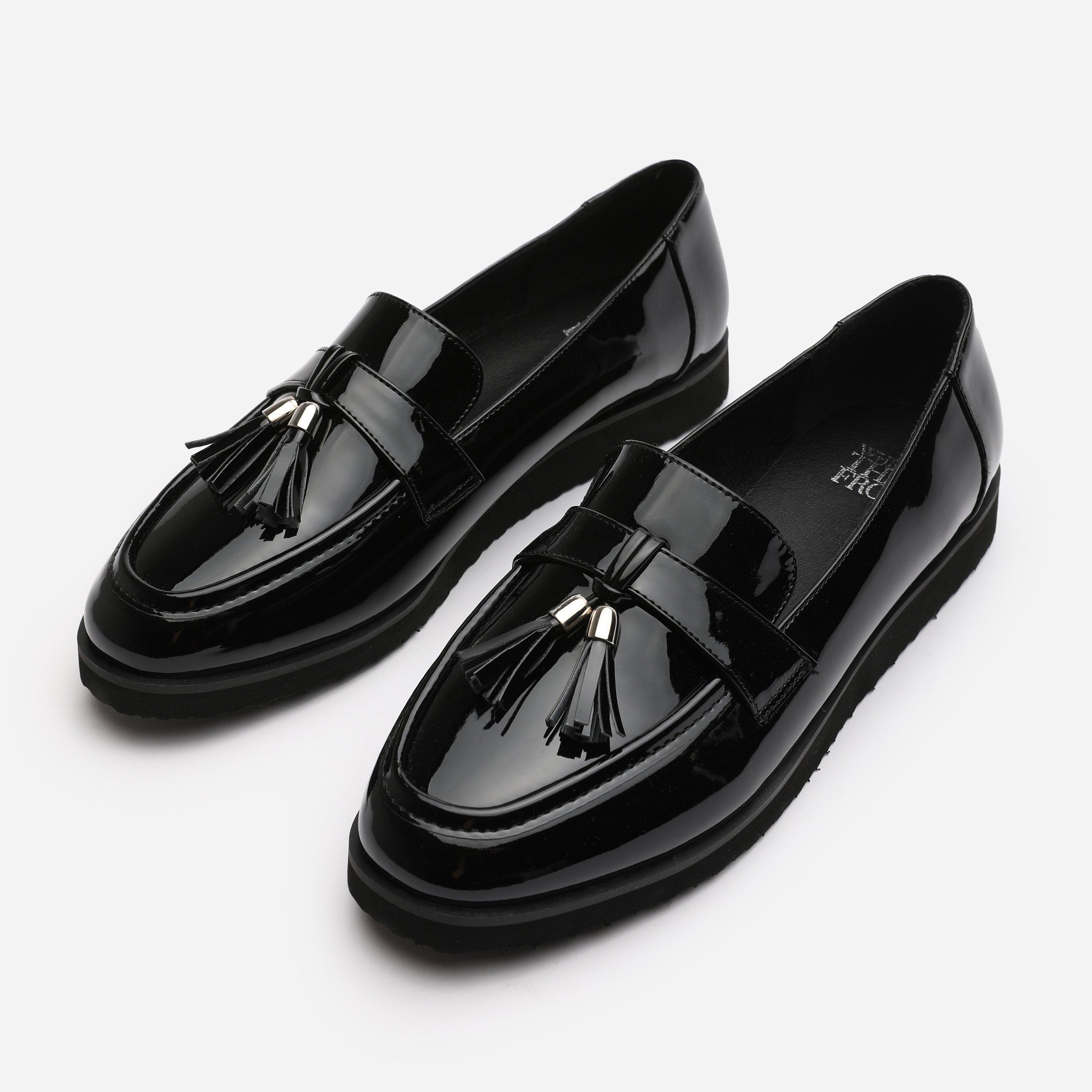Sort Patent - Wheres That From - Women's Tassel Loafers - 3