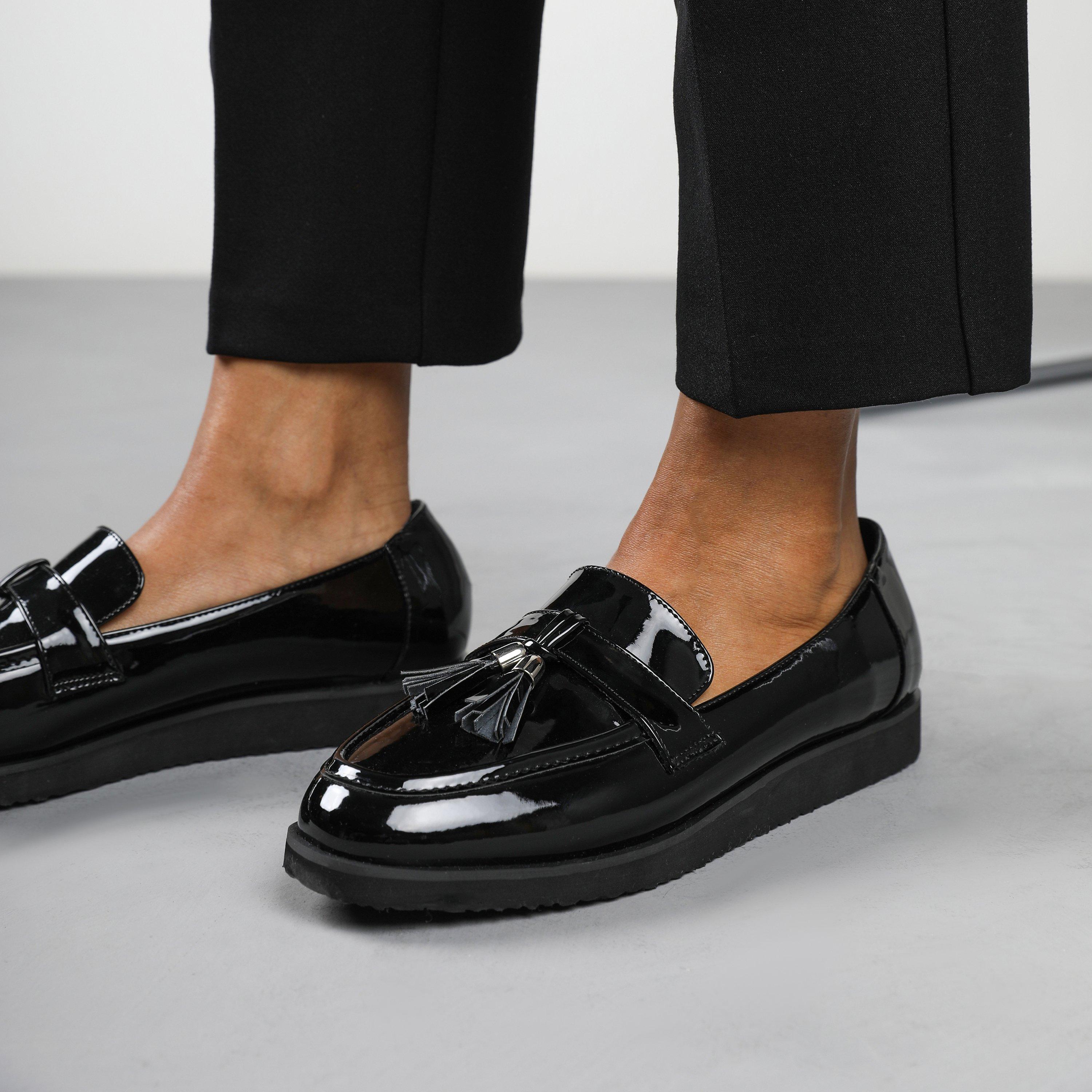 Sort Patent - Wheres That From - Women's Tassel Loafers - 5