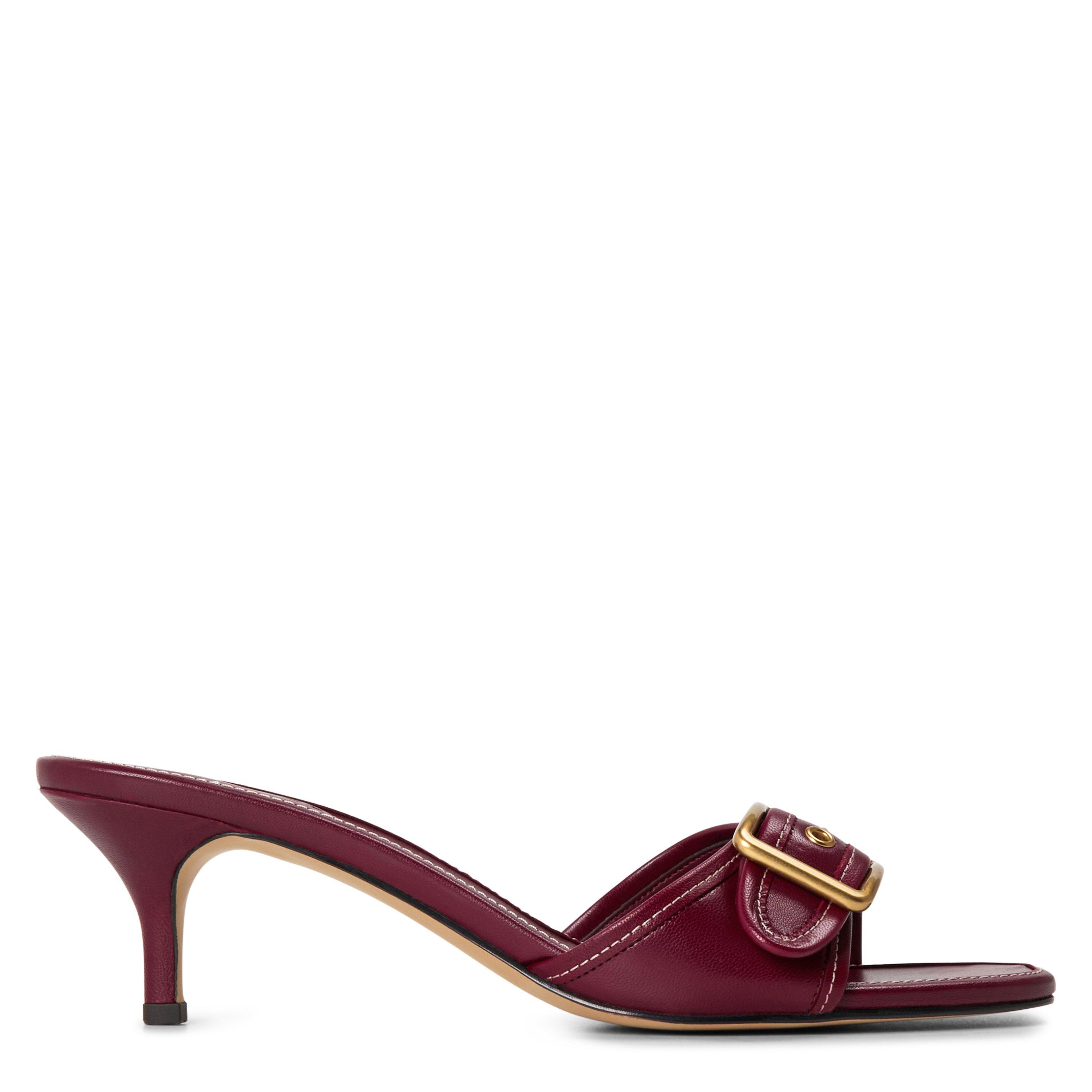 Coach Womens Margot Kitten Heeled Mules