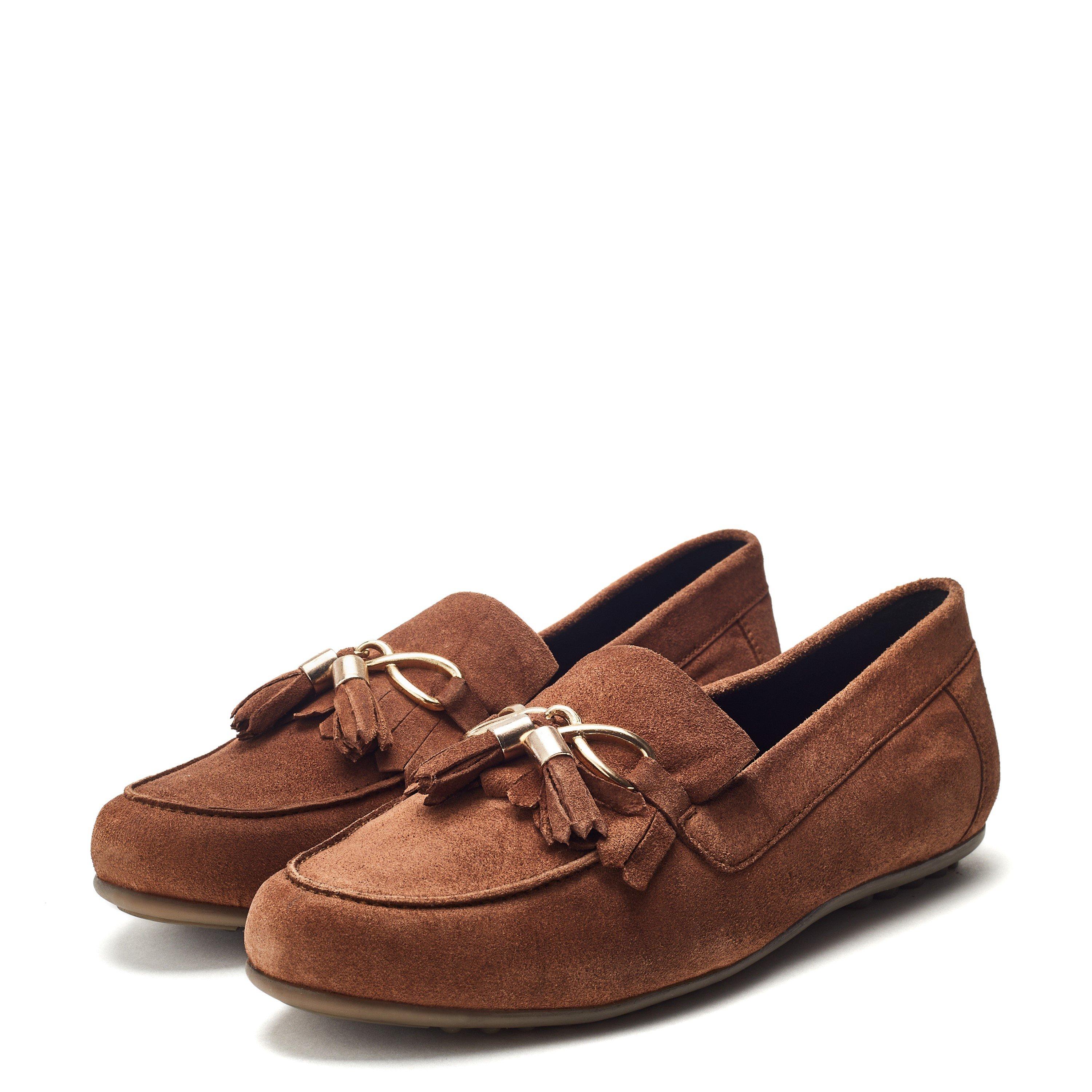 Tan - Moda in Pelle - Essana Loafer - 2