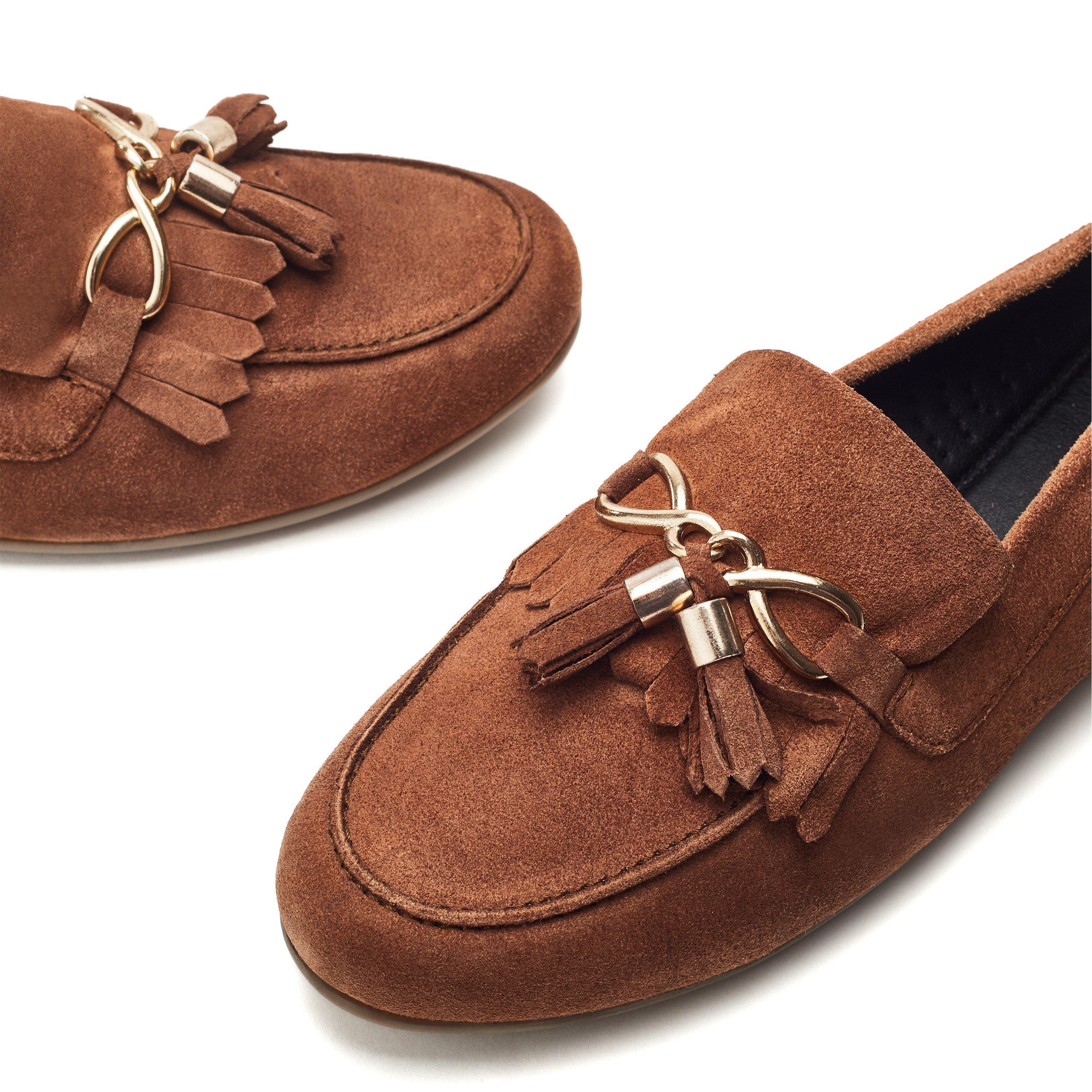 Tan - Moda in Pelle - Essana Loafer - 3