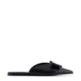 Emporio Armani Sabot Nappa Flats