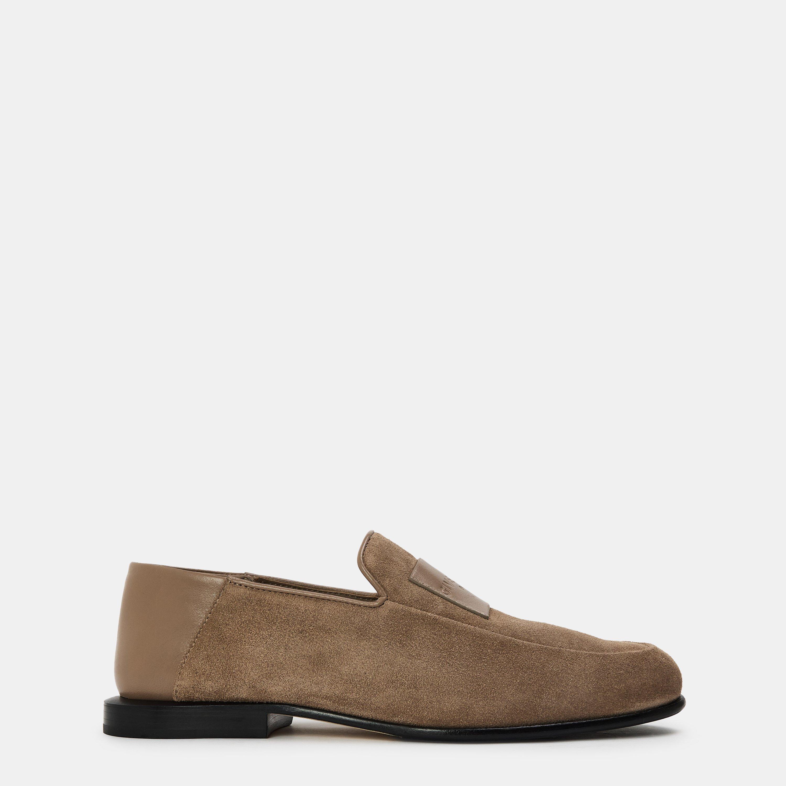 GIVENCHY Women's GIV Suede Loafers - Beige - Size 4 (37)