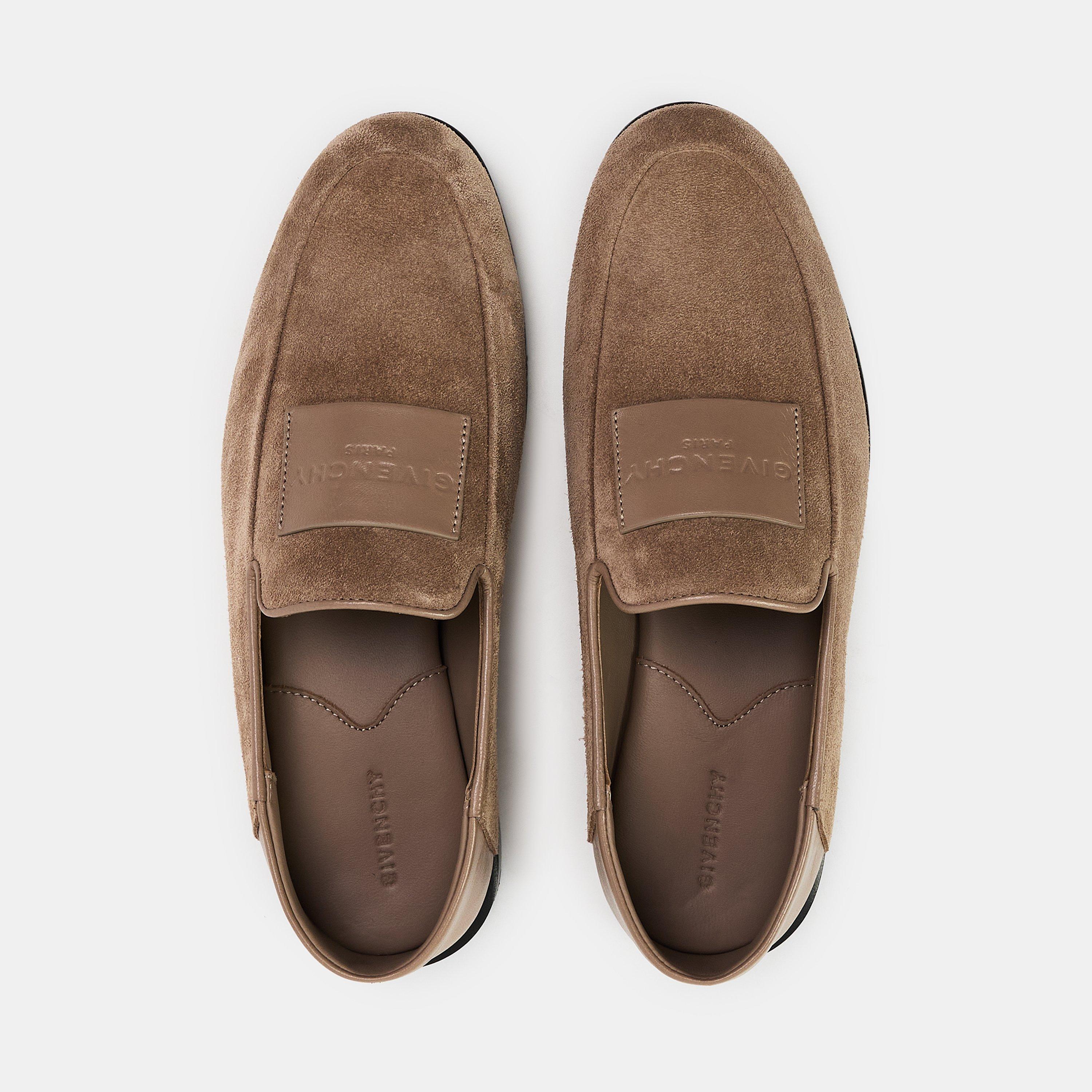 Beige - GIVENCHY - Women's GIV Suede Loafers - 5