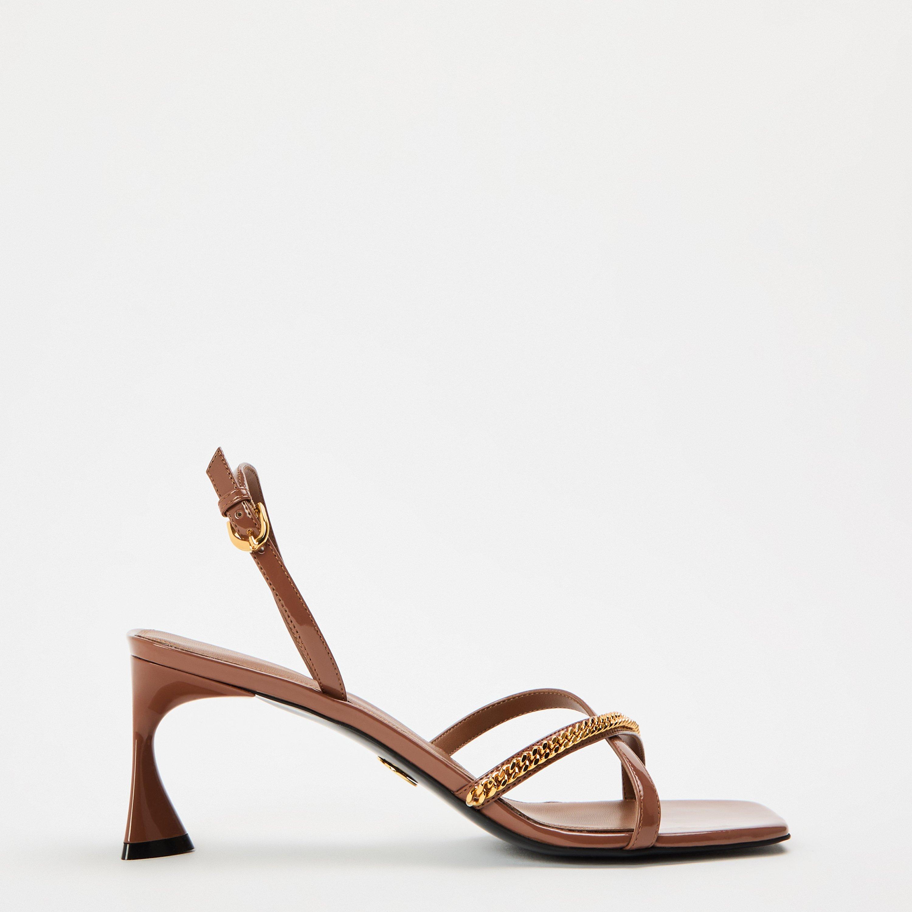 Stella McCartney Women's Elsa Heeled Sandals - Macaroon - Size 7 (40)