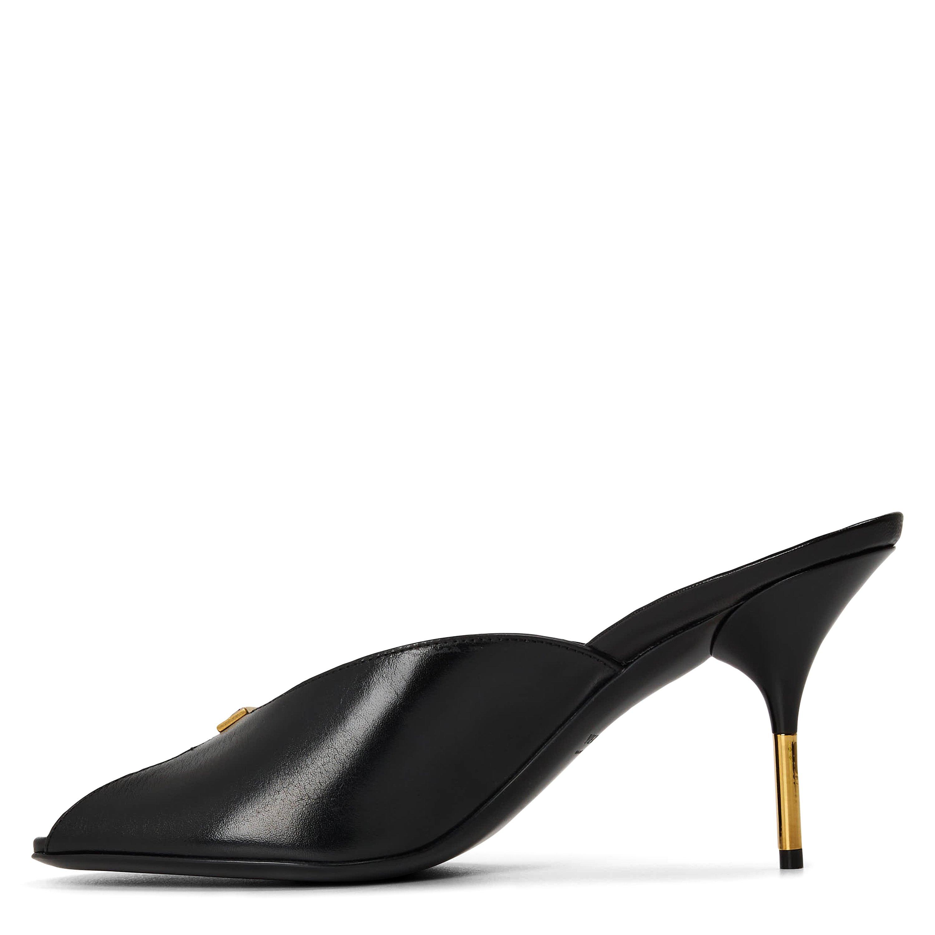Black Gold - Versace - Women's Mule 80 Heeled Mules - 2