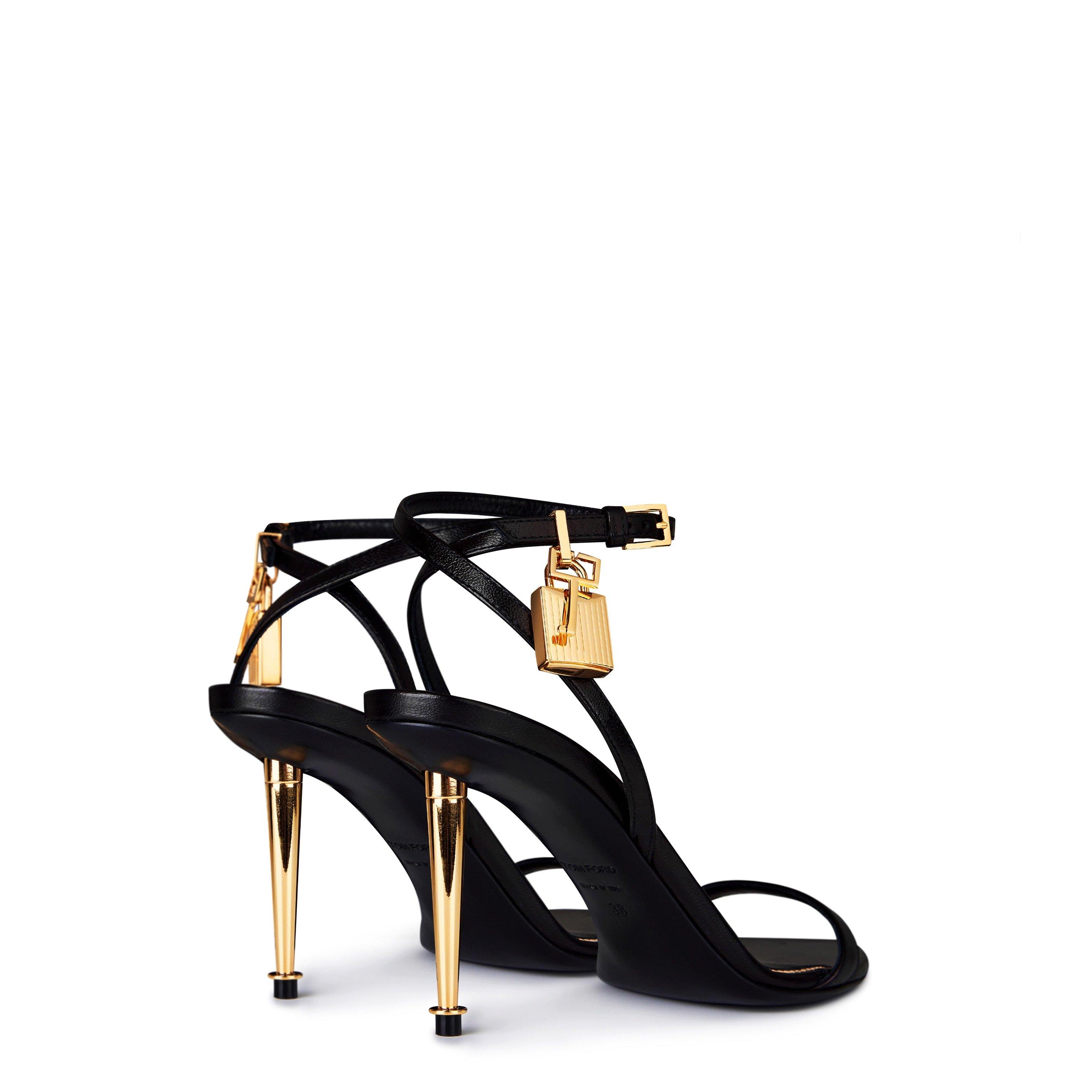 Tom Ford | Padlock 85 Heels | Heeled Sandals | Cruise Fashion