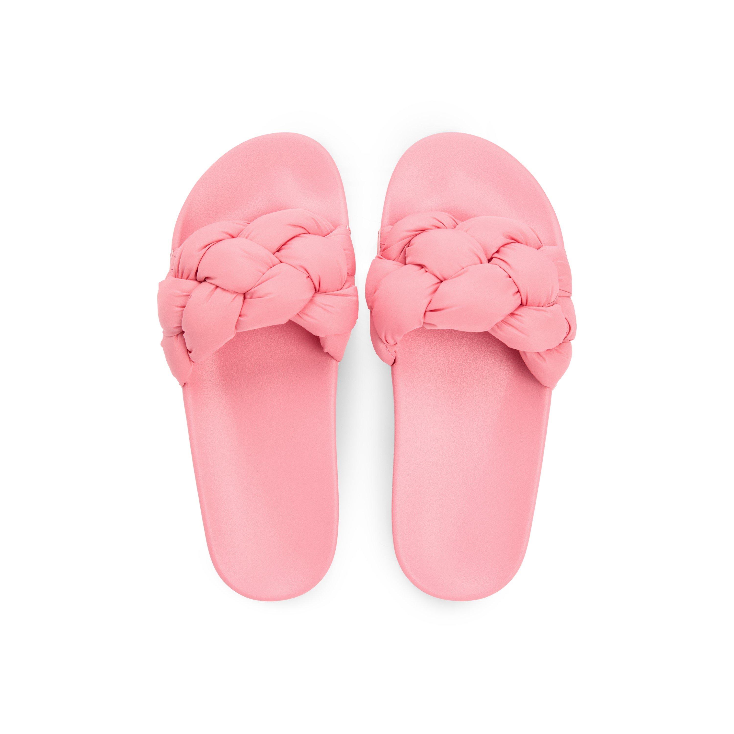 Očaravajuća ružičasta - Tommy Jeans - TJ Braided Slides Ld63 - 4