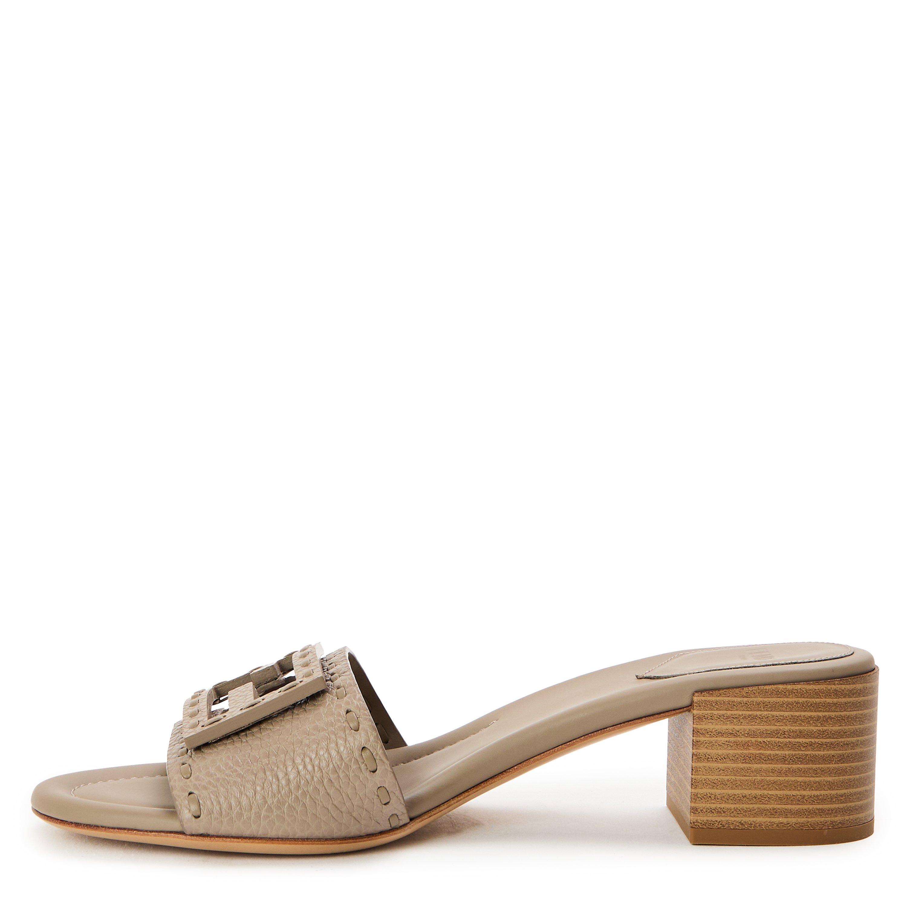 Tortor - Fendi - Baguette medium-heeled slides - 2