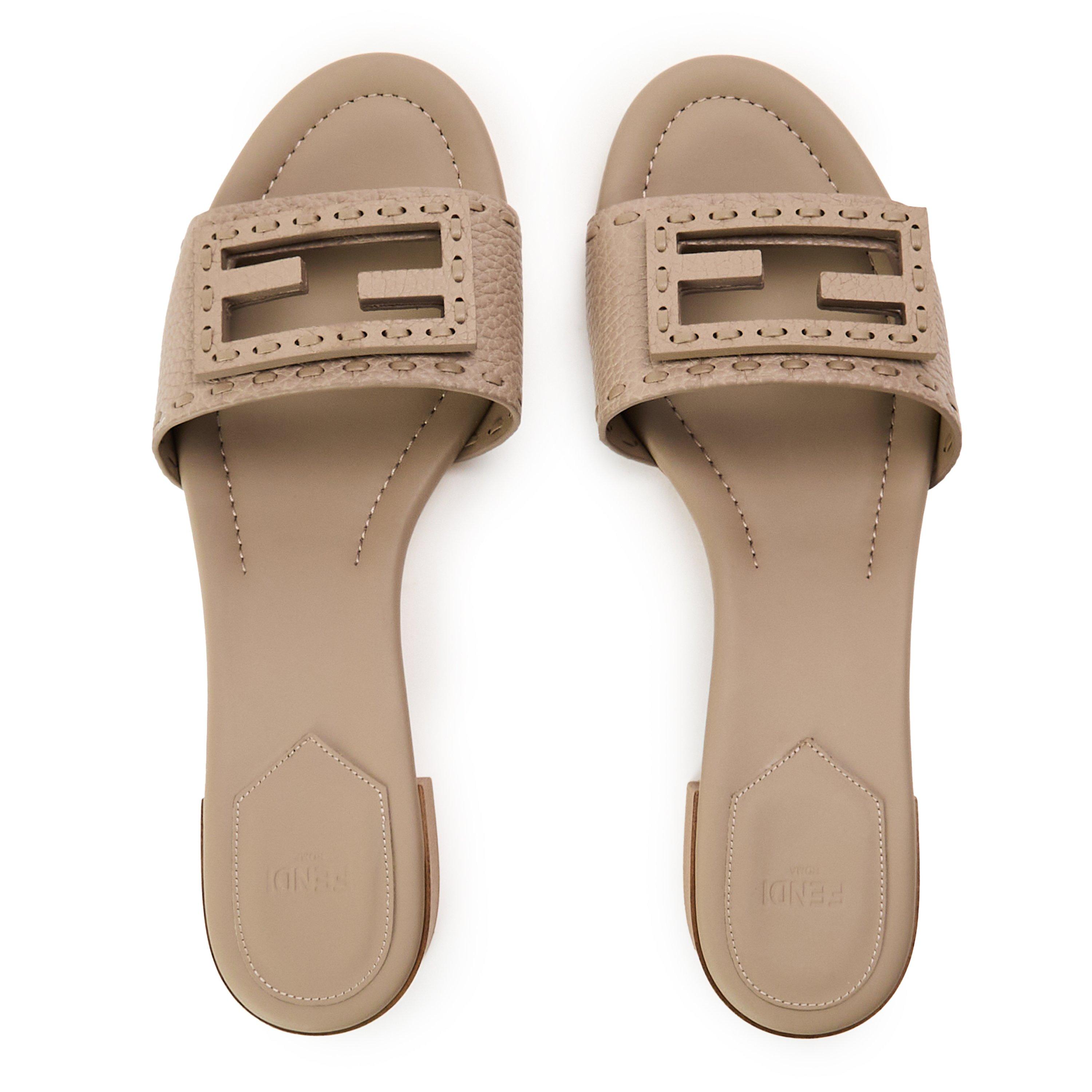 Tortor - Fendi - Baguette medium-heeled slides - 5