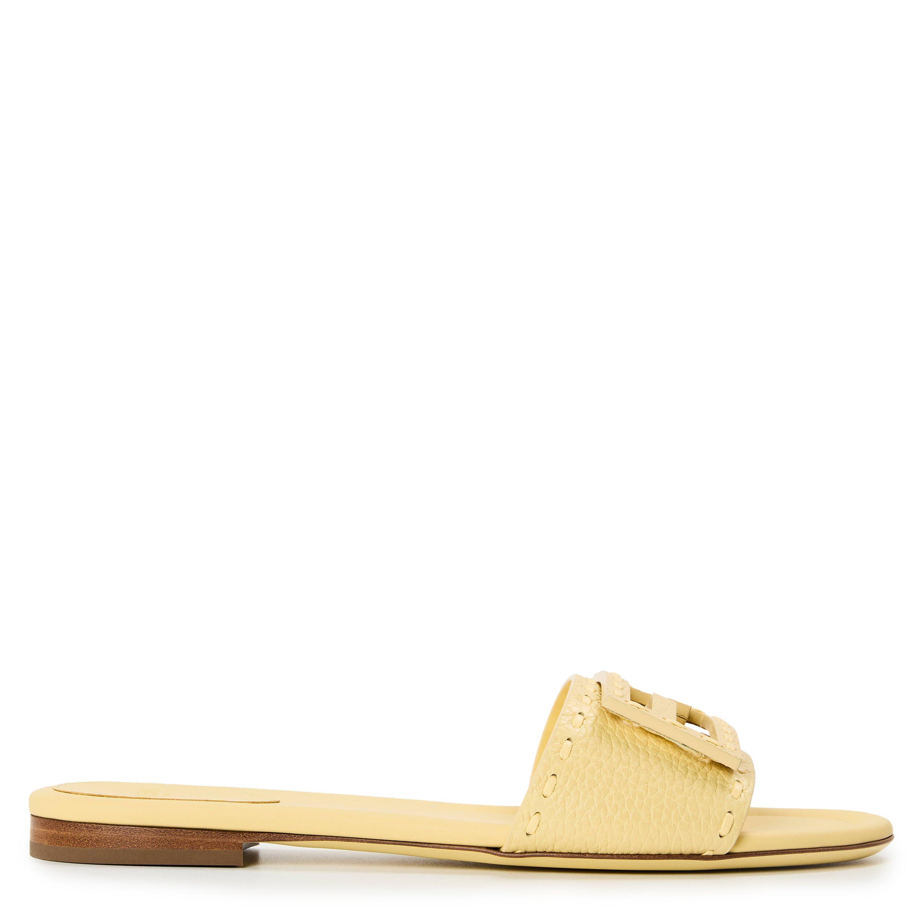 Fendi Women's Baguet Slide Flat Sandals