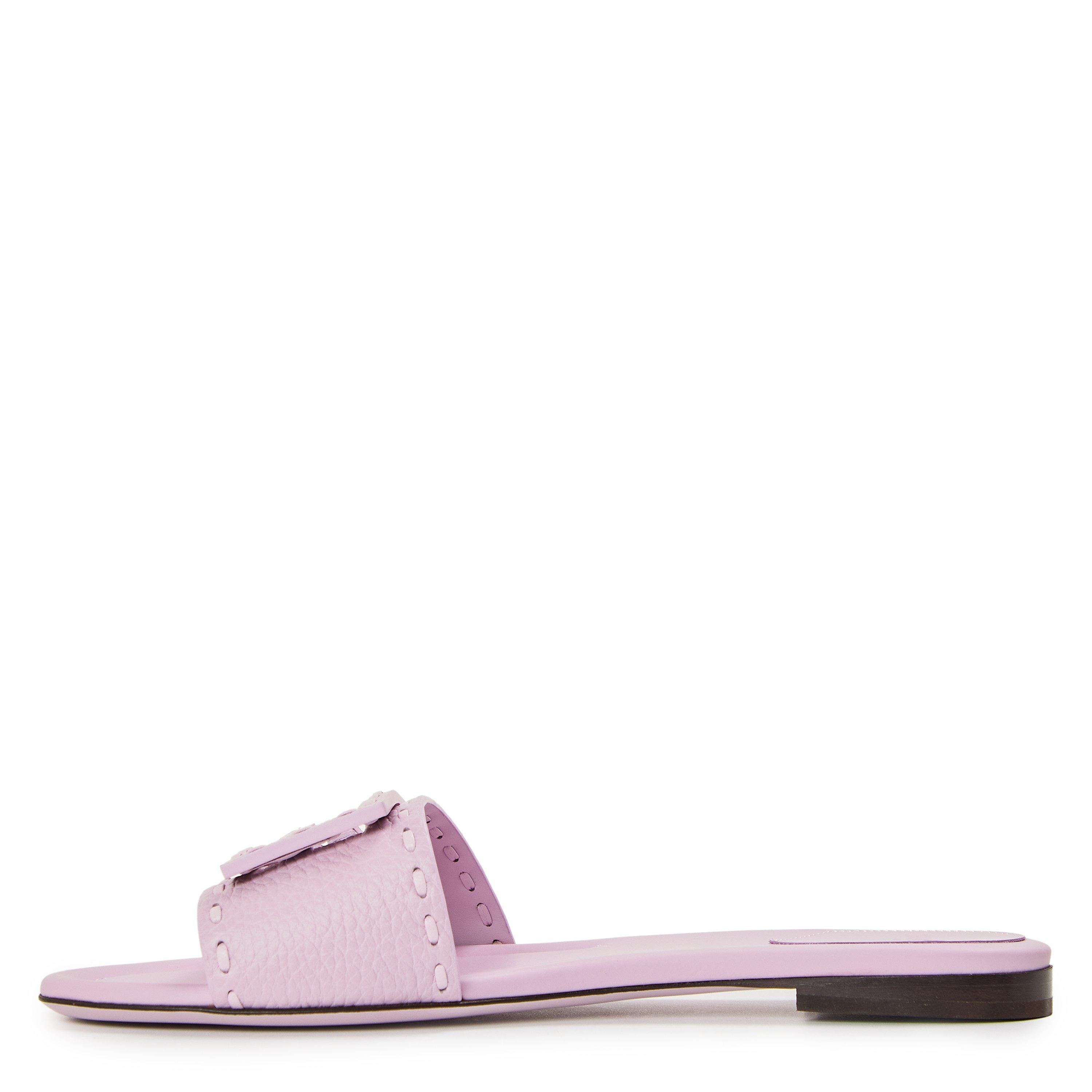 Anemone - Fendi - Women's Baguet Slide Flat Sandals - 2