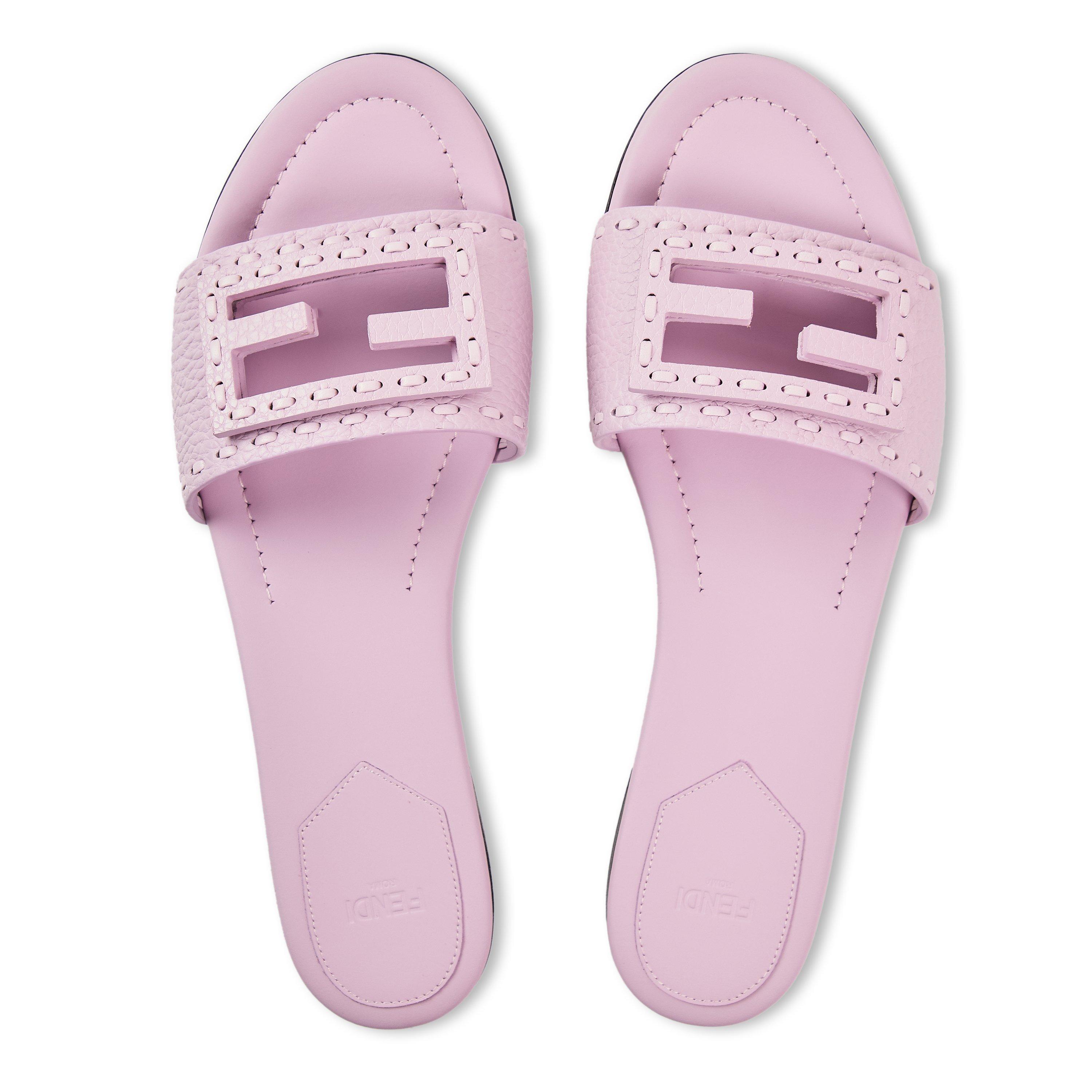 Anemone - Fendi - Women's Baguet Slide Flat Sandals - 5