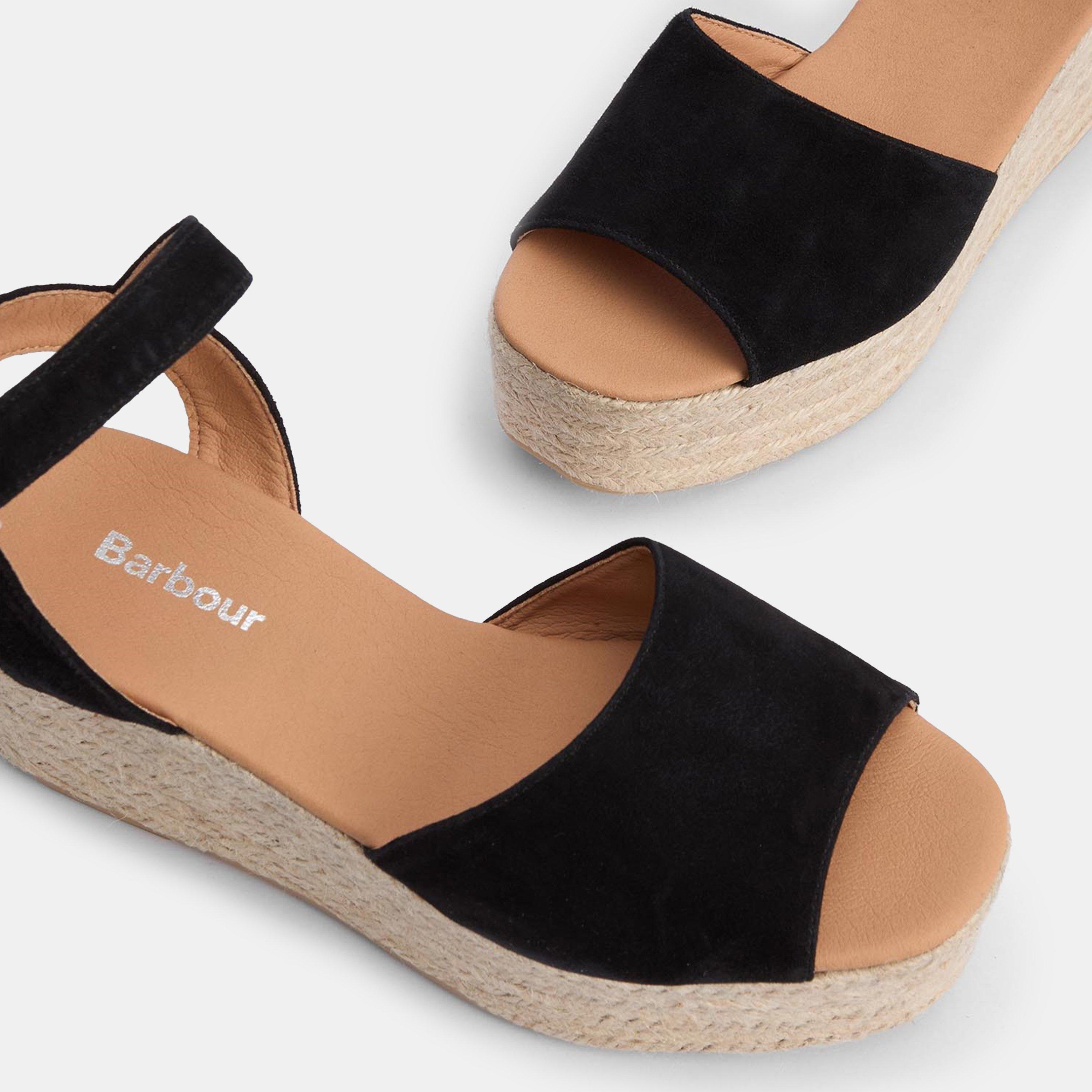 Barbour | Aspen Espadrille Wedges | Espadrilles | Cruise Fashion