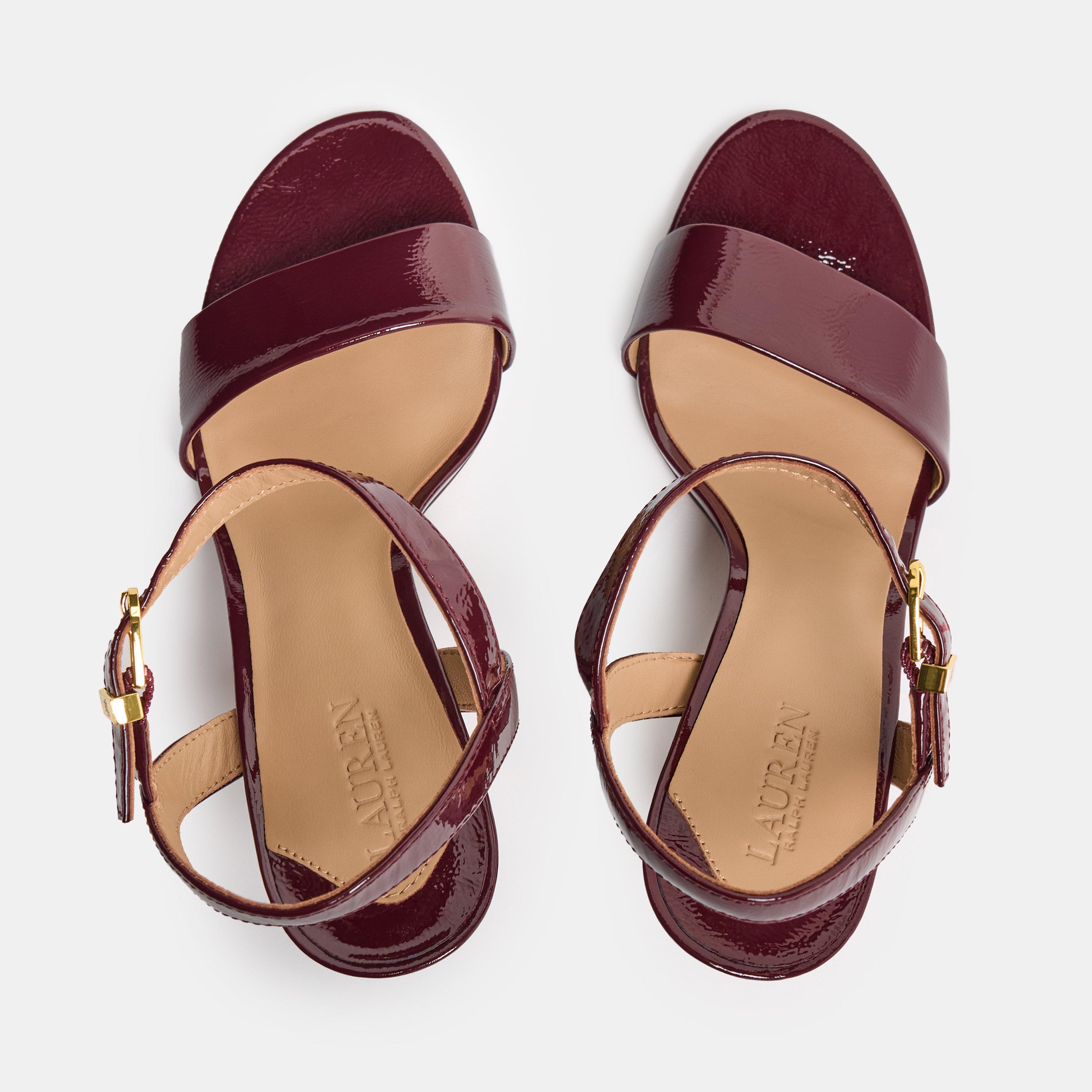 Dark Garnet - Lauren by Ralph Lauren - Gwen Sandals - 5
