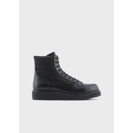 Emporio Armani Calf Leather Boots