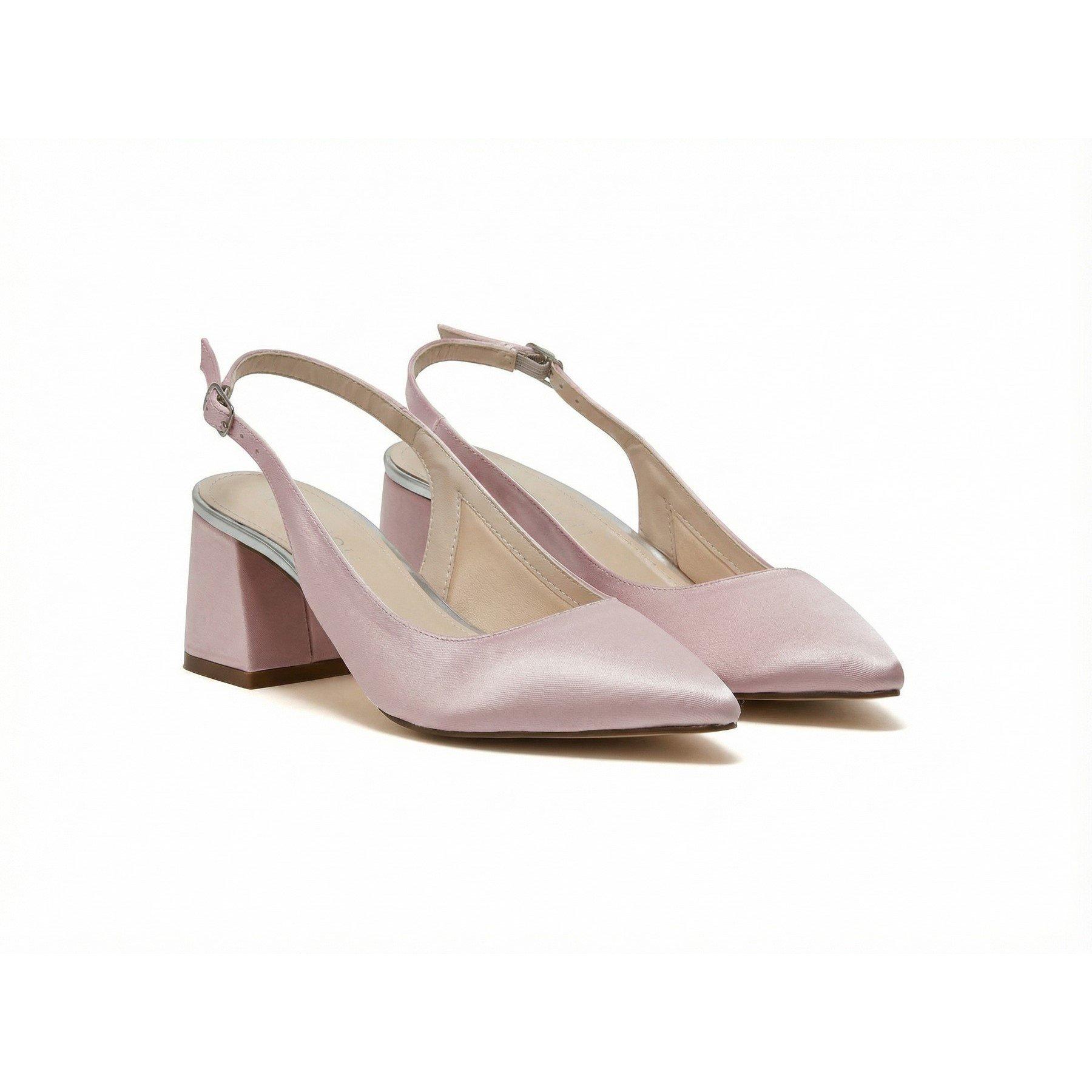 Rainbow Women's Block Court Shoes - Dusk Rose - 7 (40)