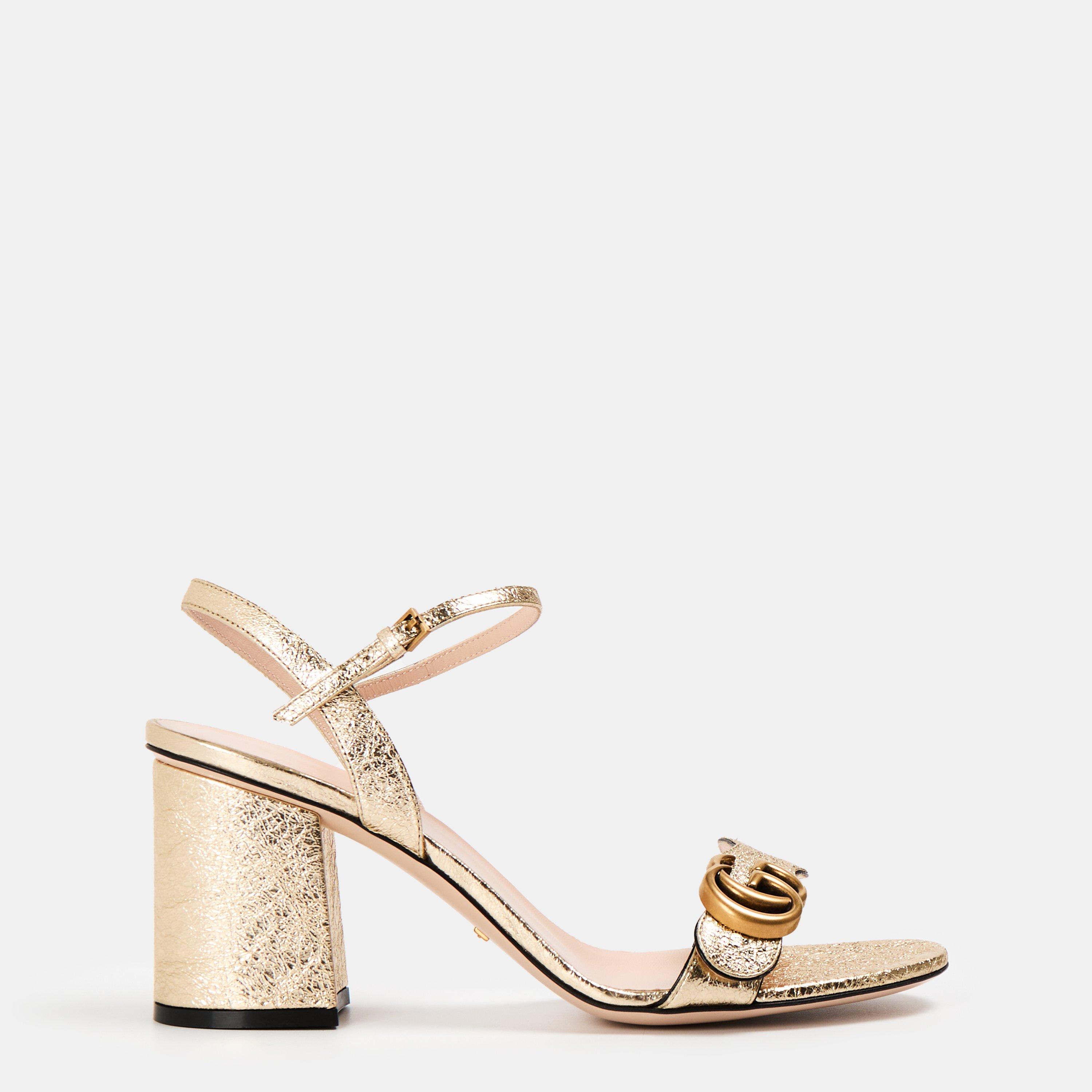 Gucci | Double G 75mm Sandals | Heeled Sandals | Cruise Fashion