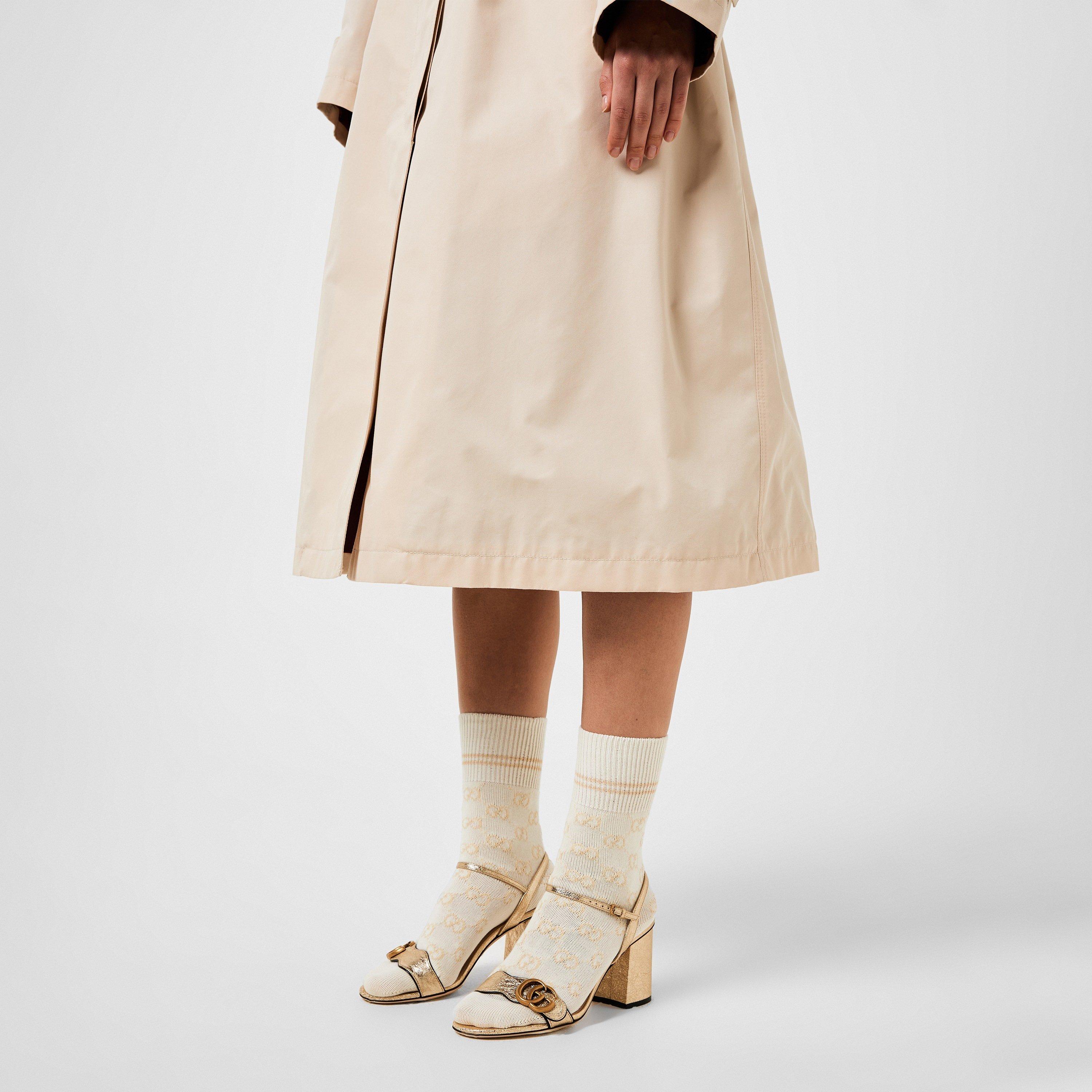 Platino - Gucci - Double G 75mm Sandals - 3